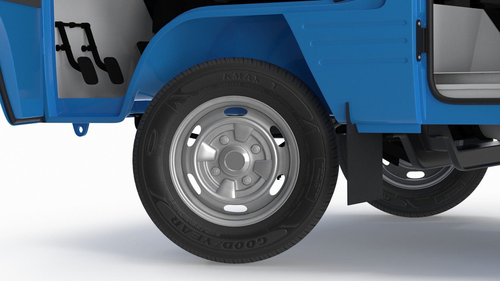 Generic Passenger Minivan Rigged 3D