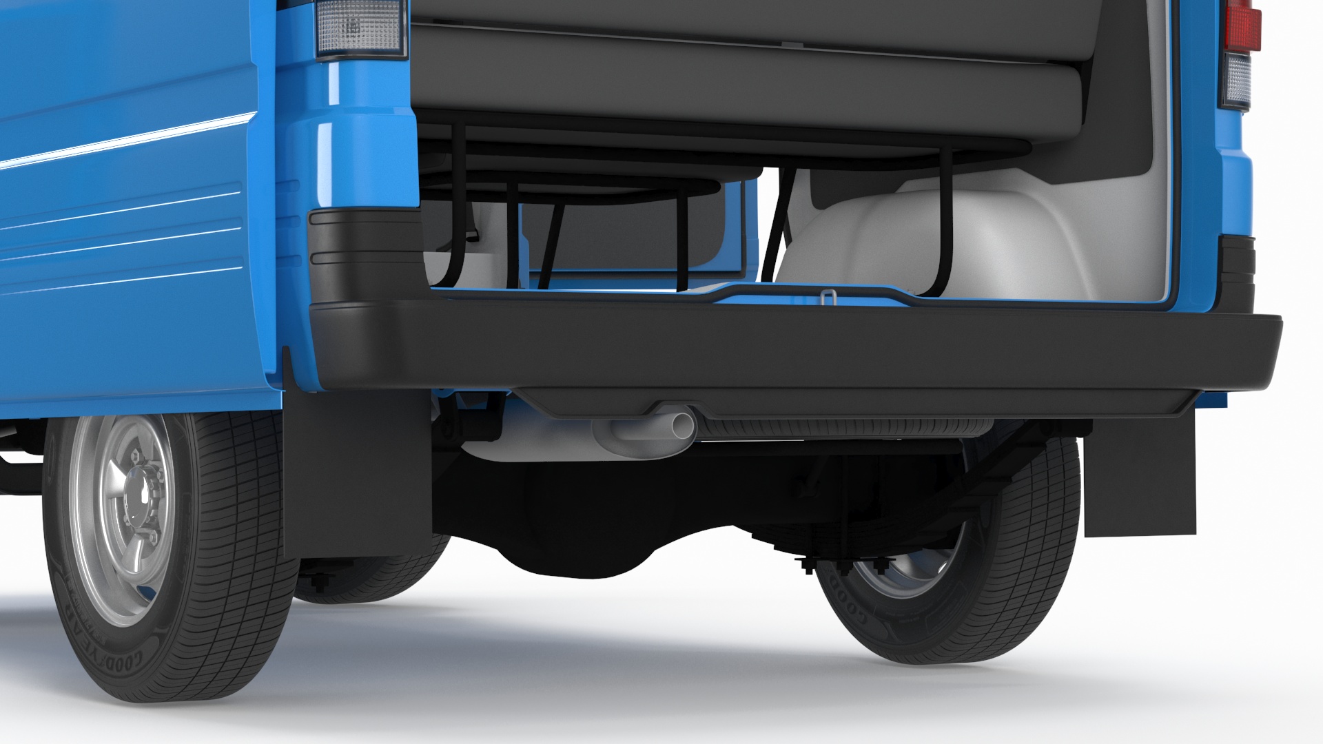 Generic Passenger Minivan Rigged 3D