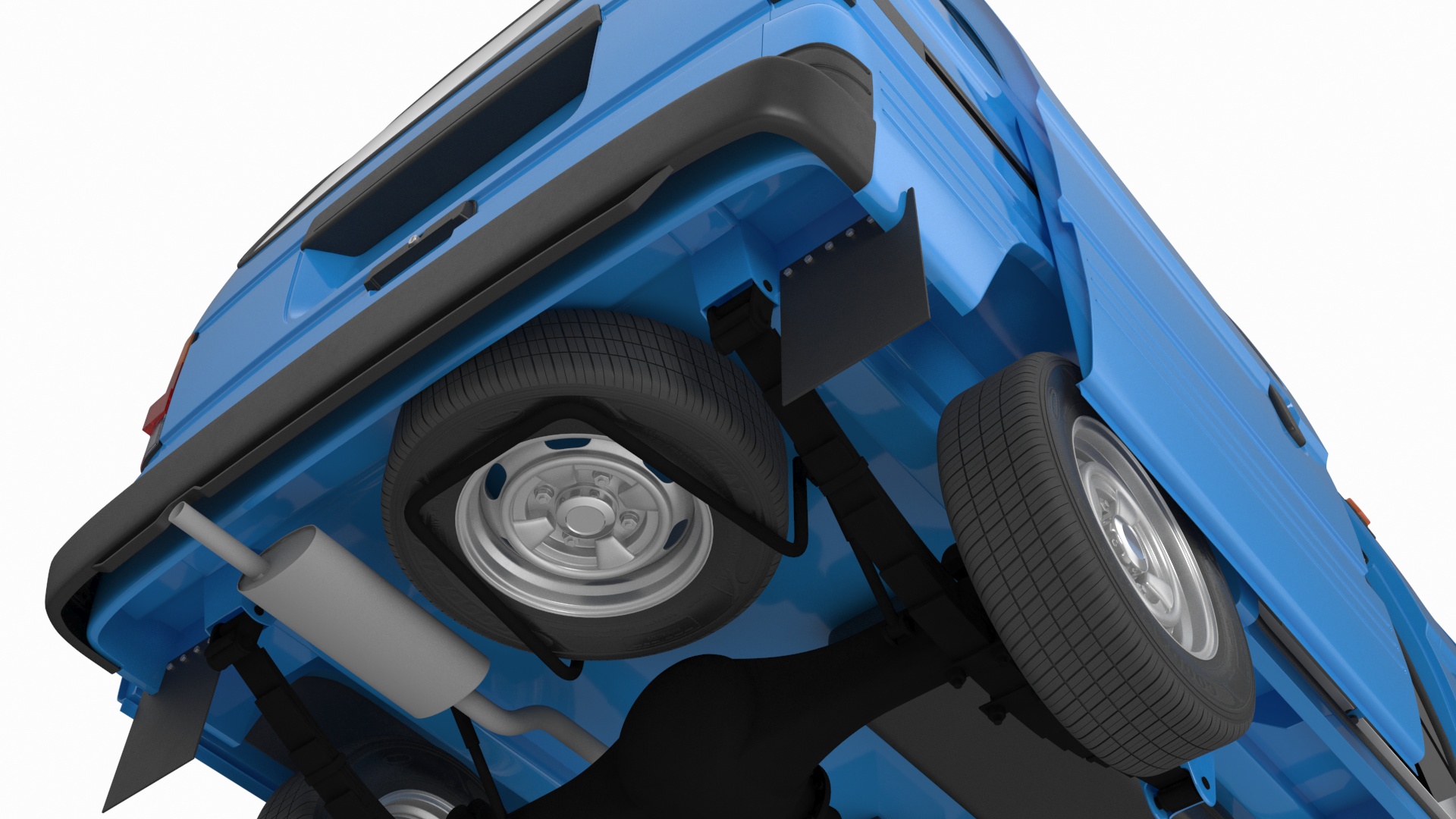 Generic Passenger Minivan Rigged 3D