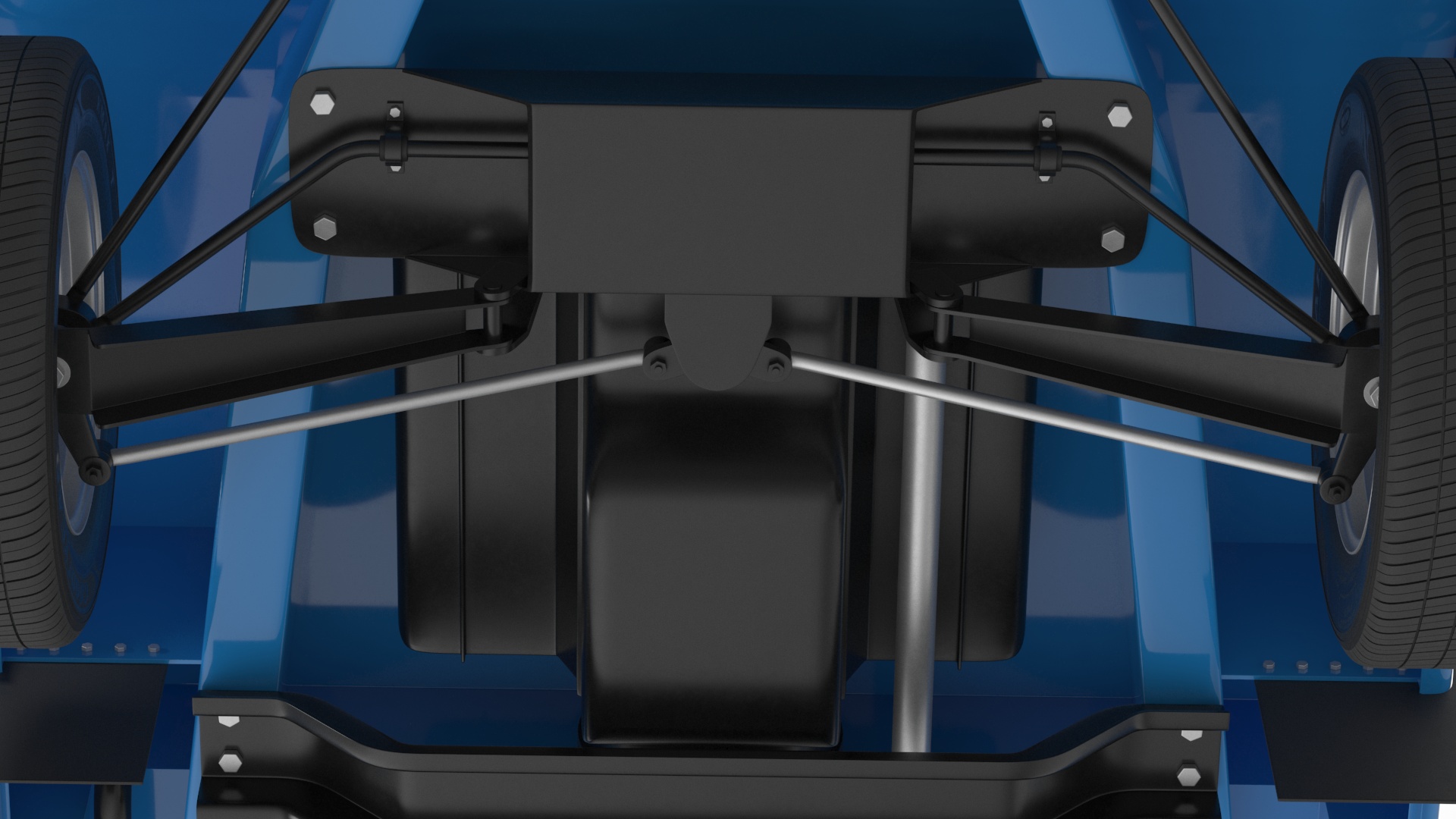 Generic Passenger Minivan Rigged 3D