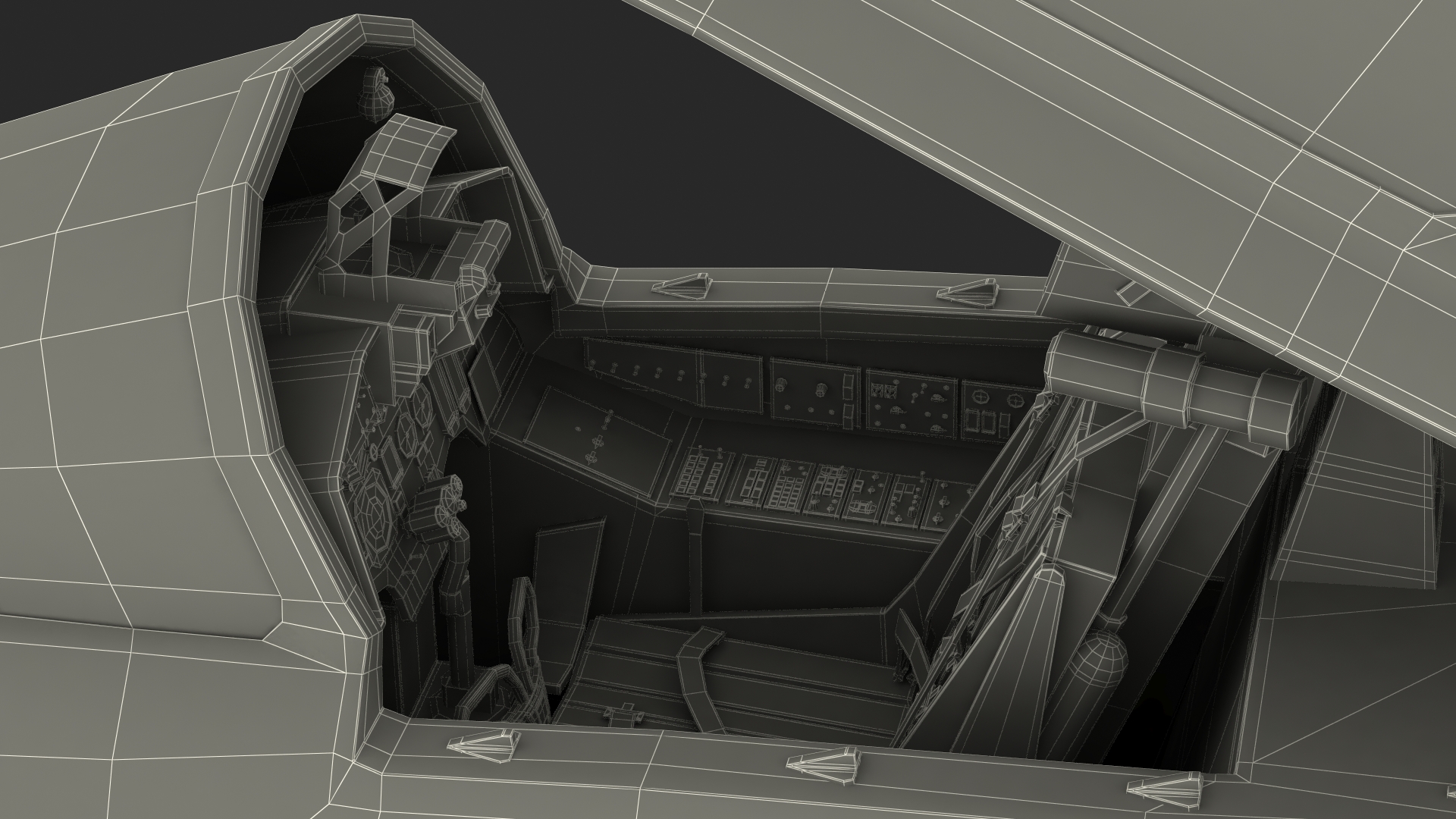 Su-27 Sukhoi Ukrainian Air Force Jet Old Rigged 3D
