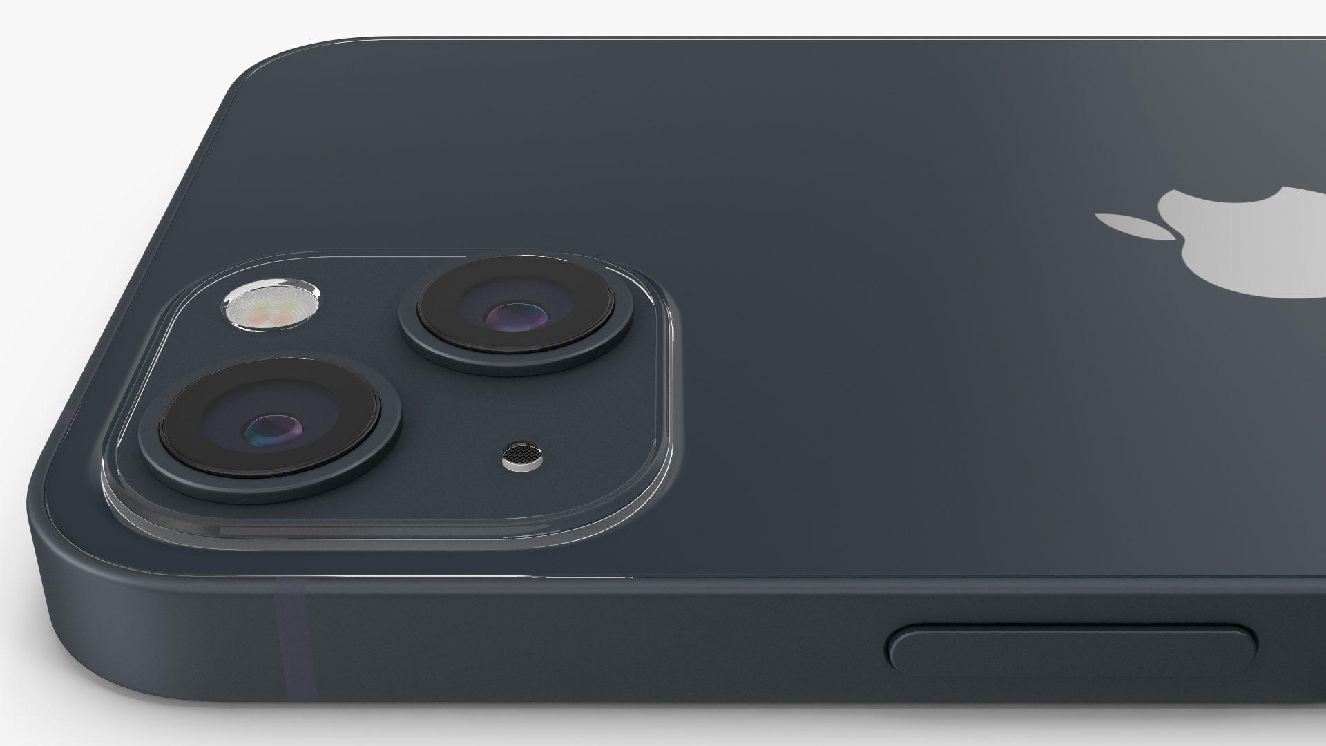 Midnight Apple iPhone 13 3D model