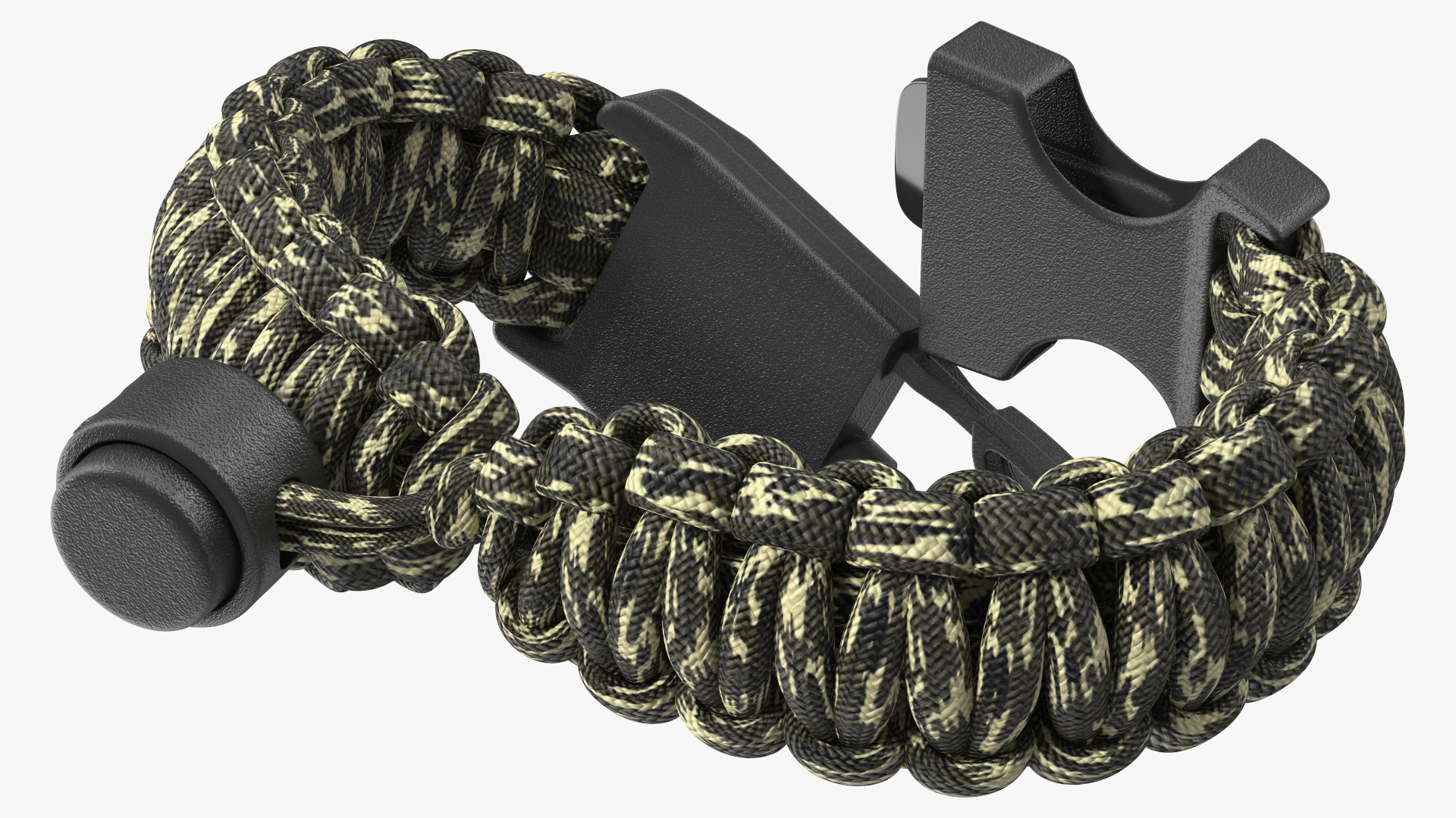 3D Tactical Paracord Bracelet Camo