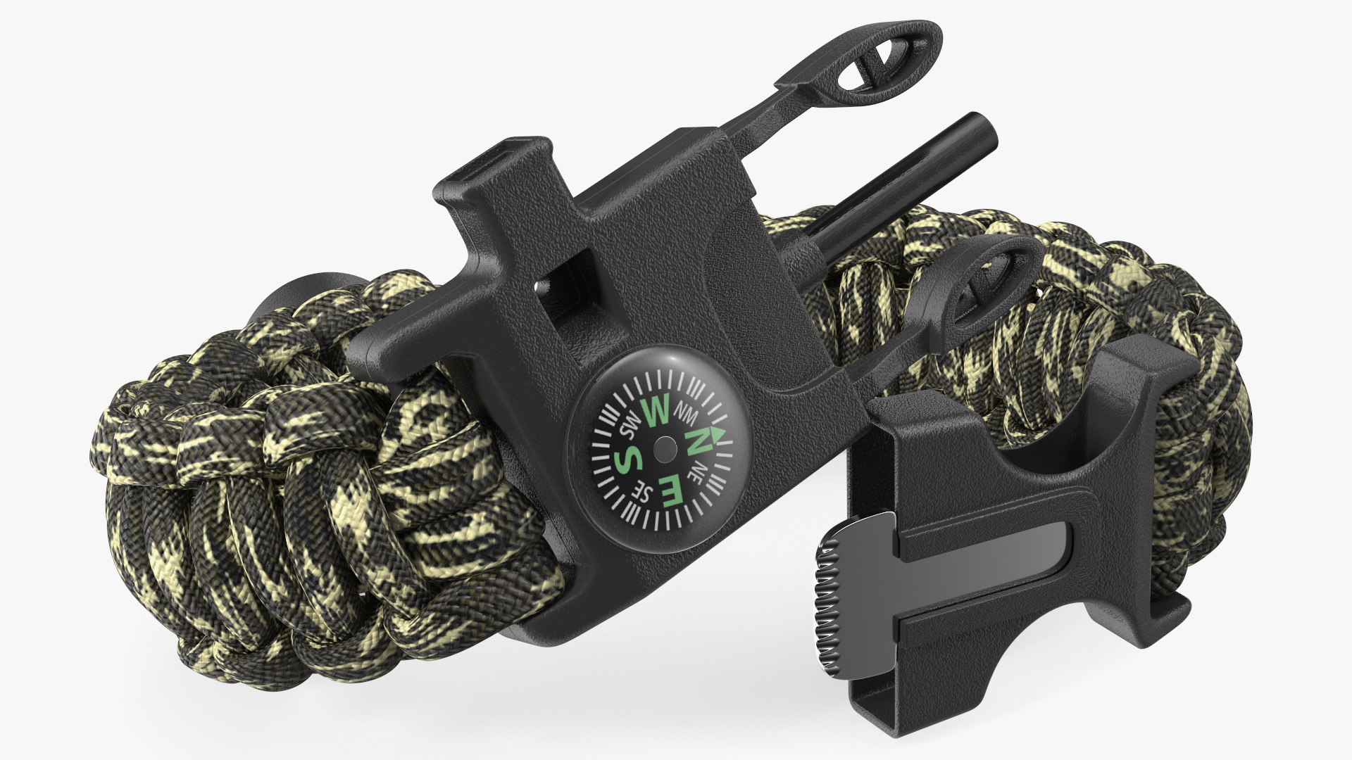 3D Tactical Paracord Bracelet Camo