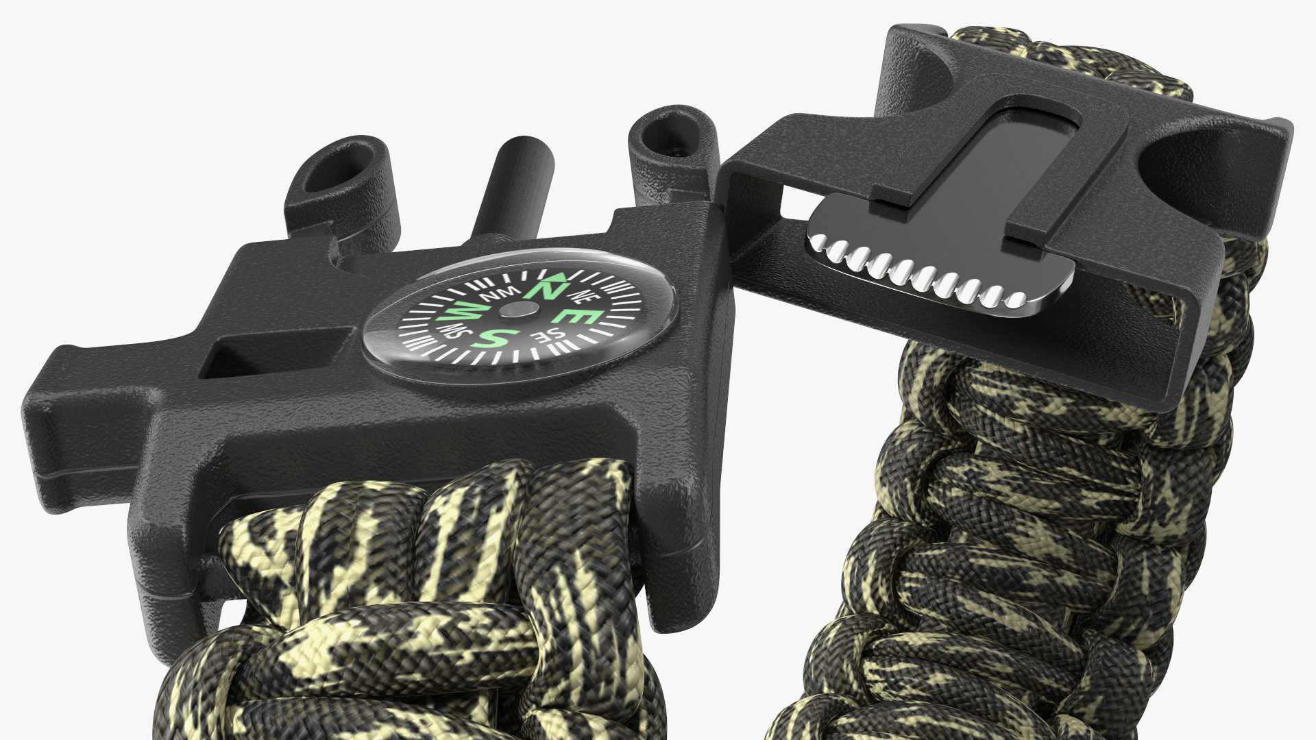 3D Tactical Paracord Bracelet Camo