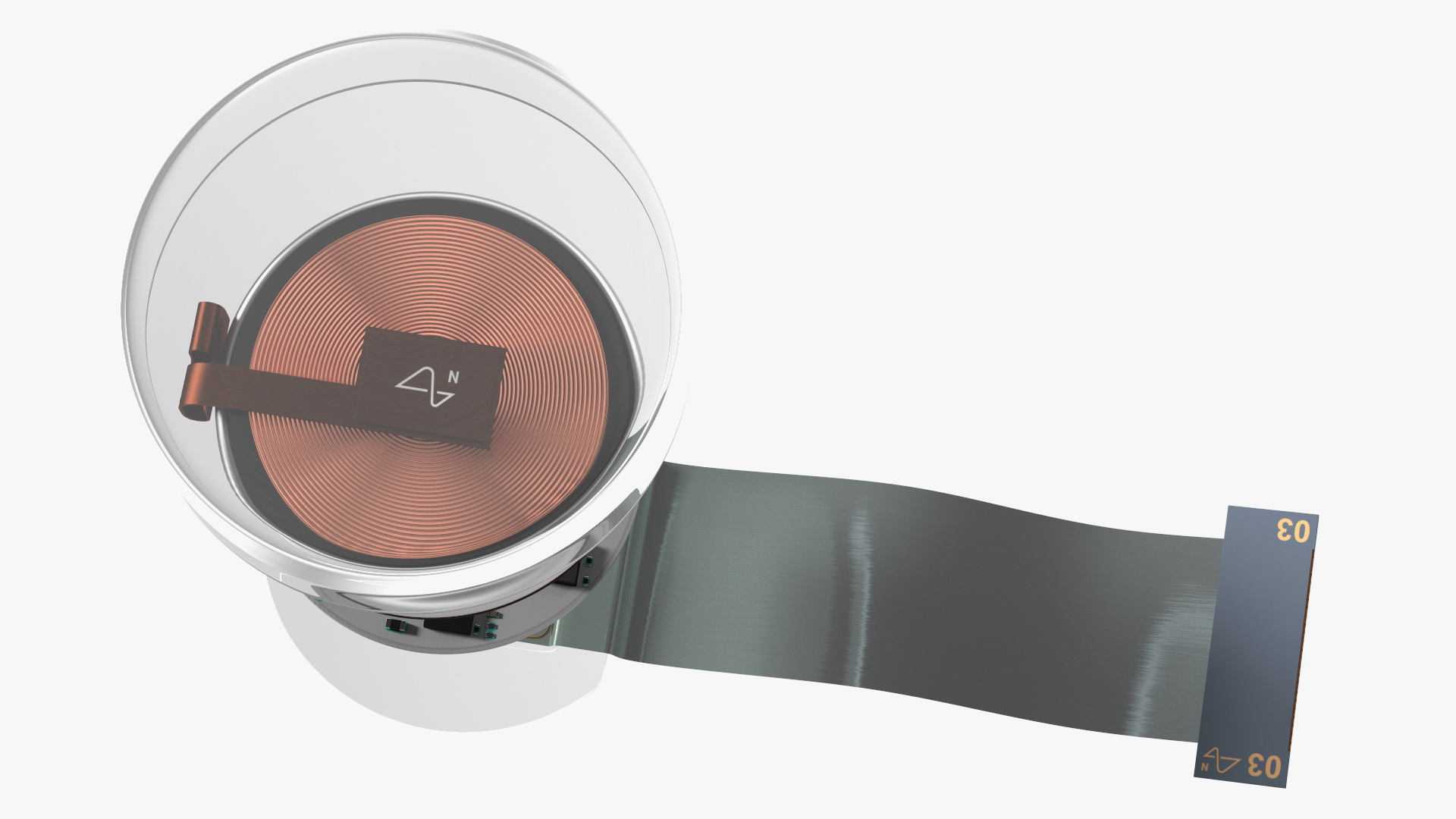 3D Neuralink Chip Layout