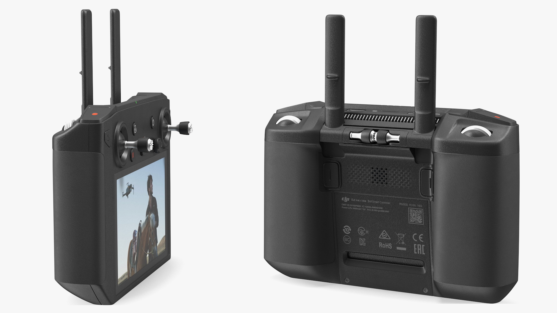 3D DJI Mavic Air2 Drone with DJI Smart Controller