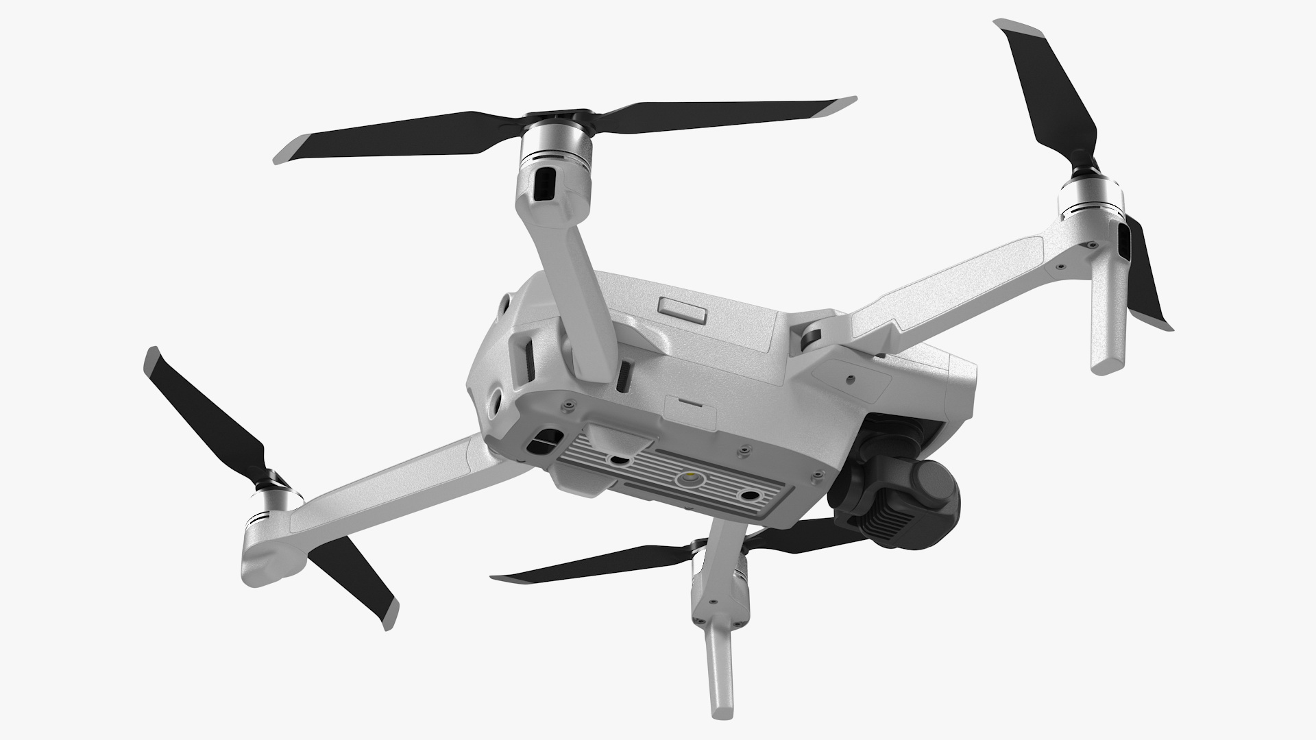 3D DJI Mavic Air2 Drone with DJI Smart Controller
