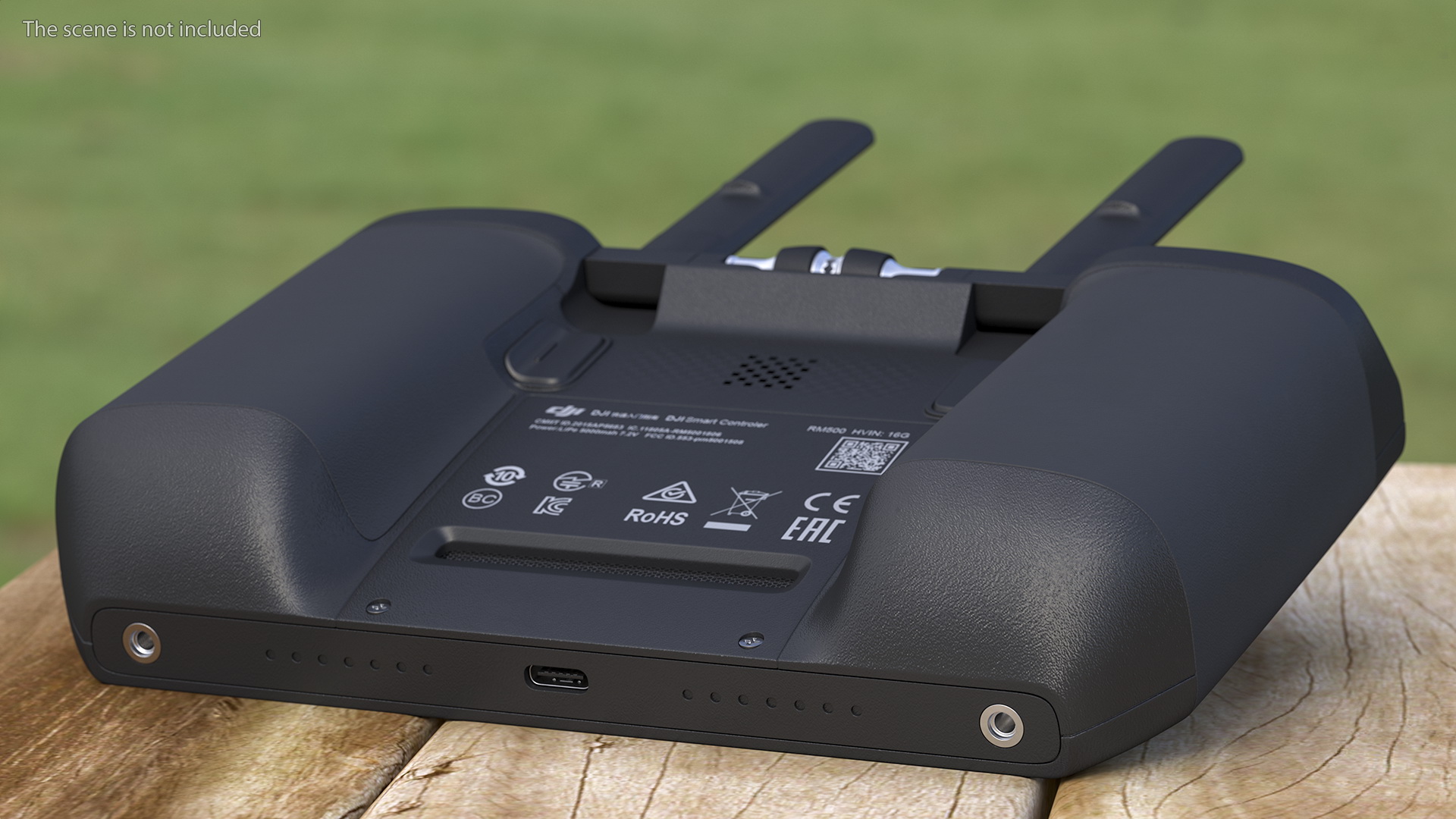 3D DJI Mavic Air2 Drone with DJI Smart Controller