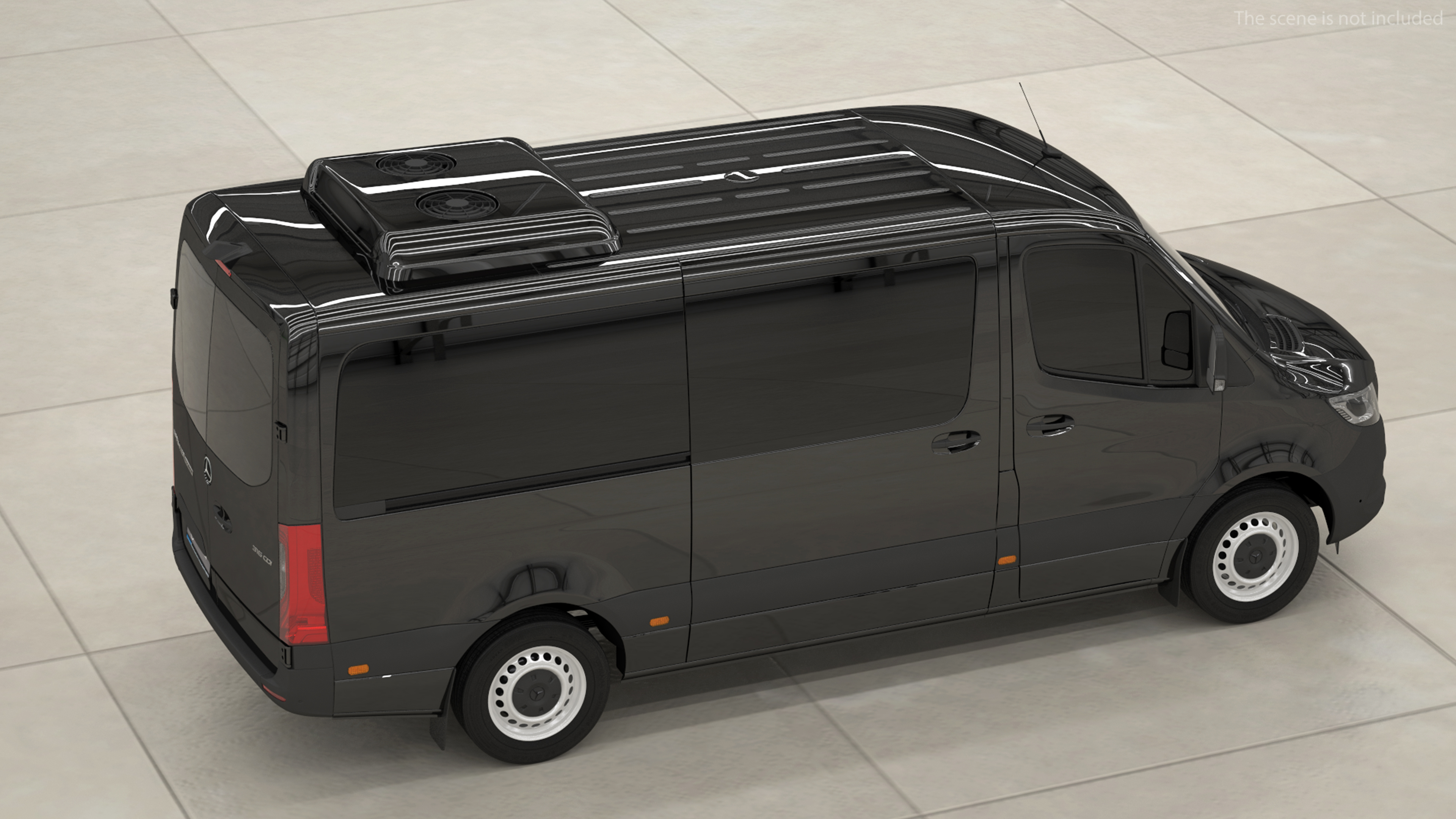 Mercedes Sprinter Tourer 319 Exterior Only 3D