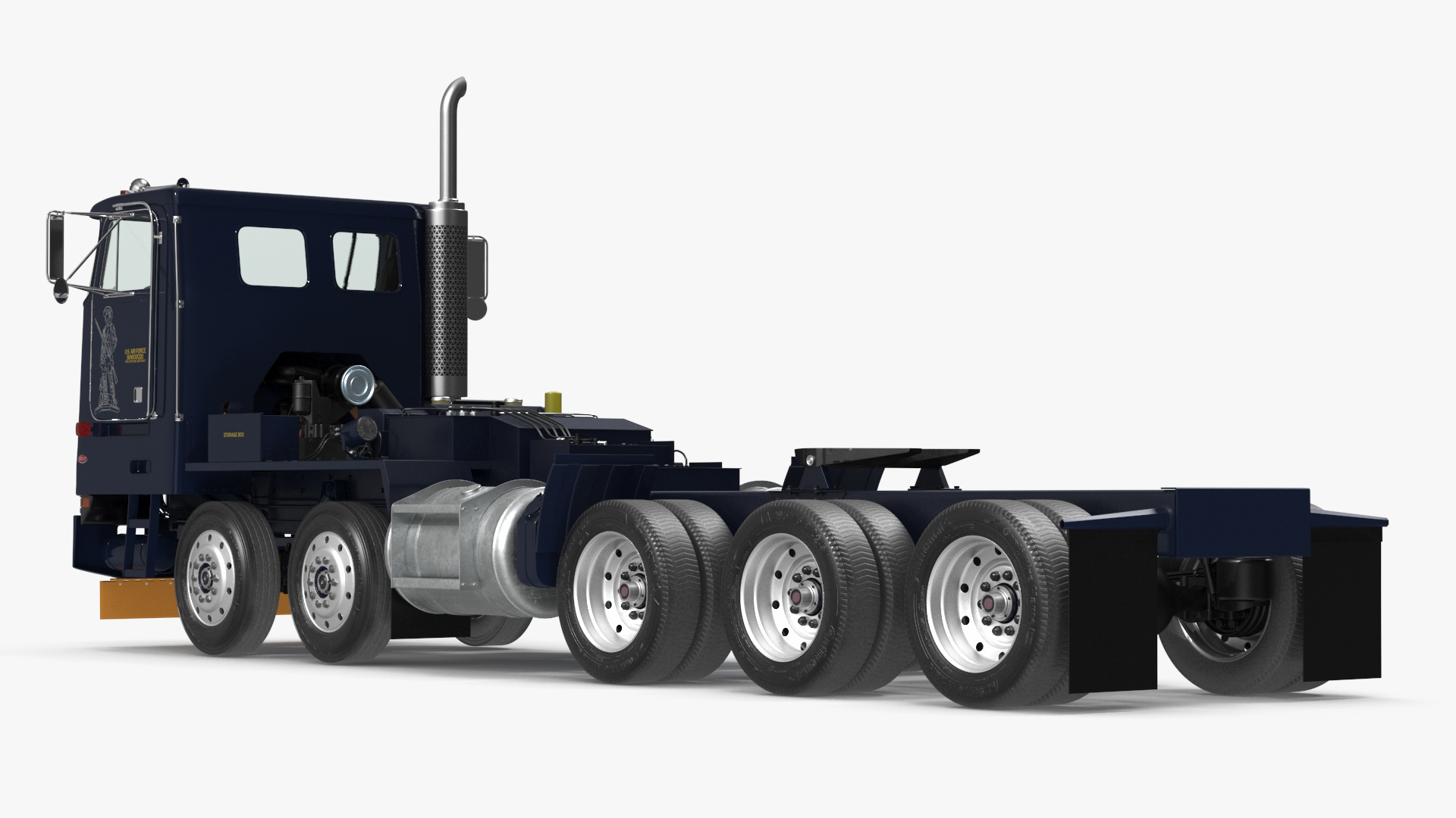 3D Peterbild 362 Cab Over for Transporter Erector Loader model