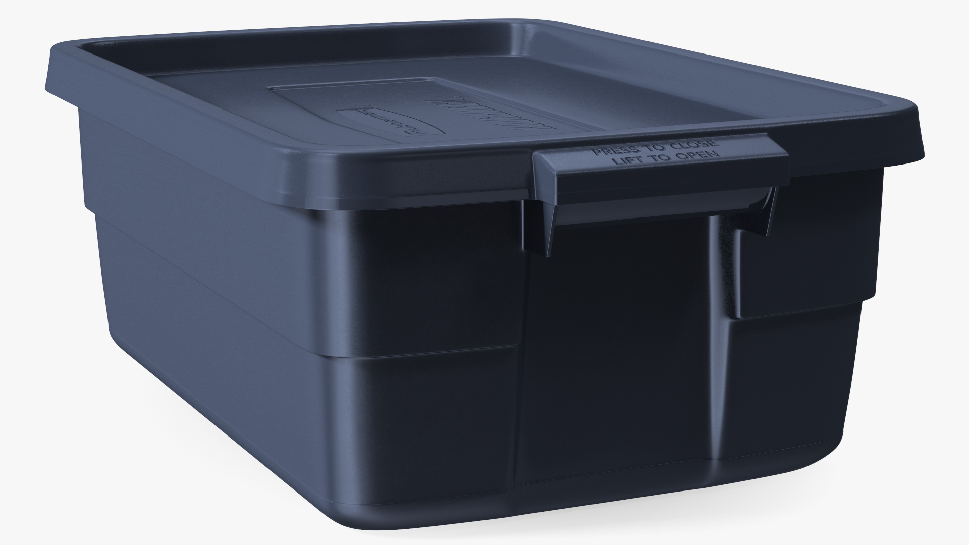 Rubbermaid Roughneck Stackable Storage Bin 10 Gallon 3D