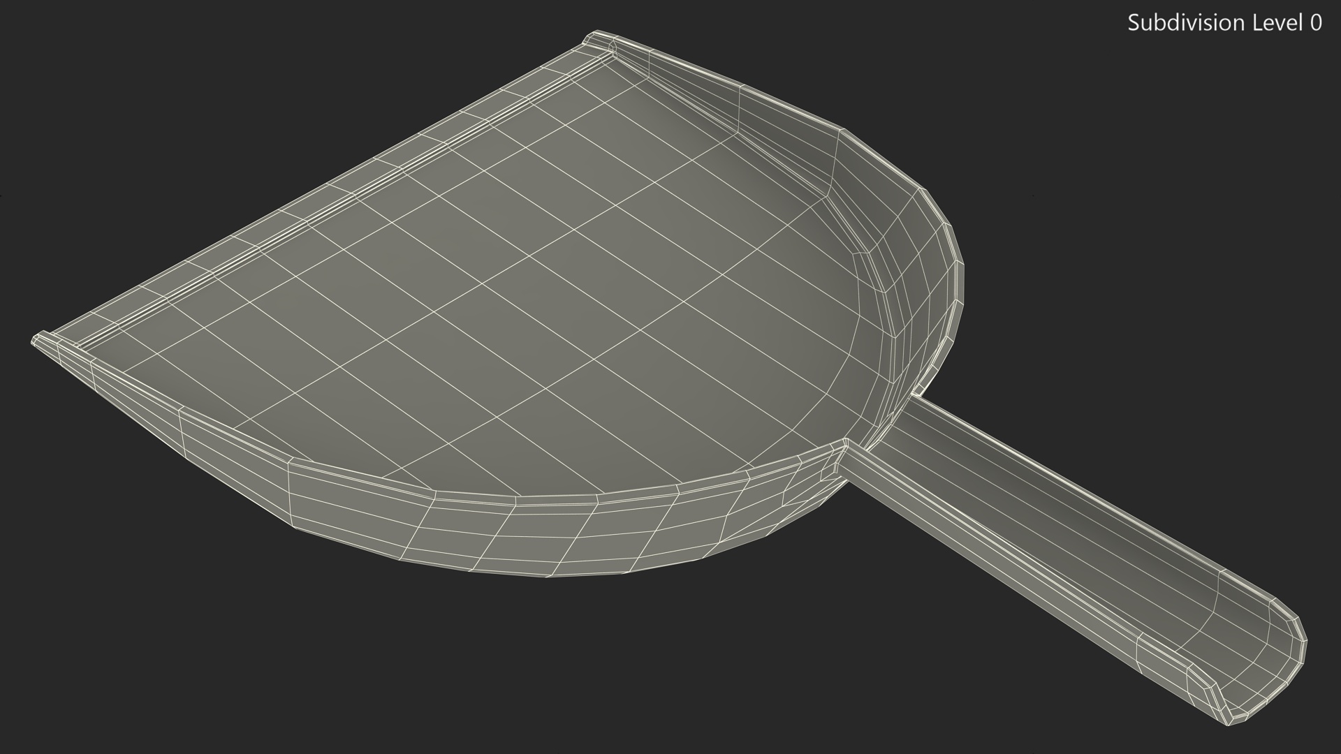 3D model Plastic Dustpan
