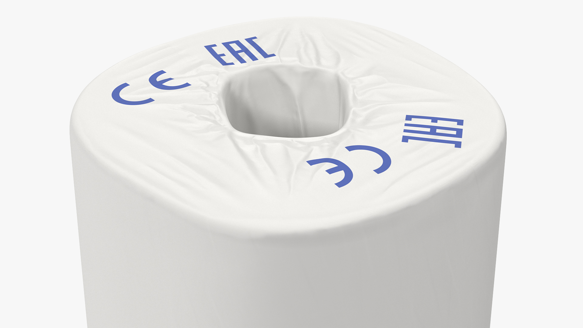 3D Individually Wrapped Toilet Paper Roll model