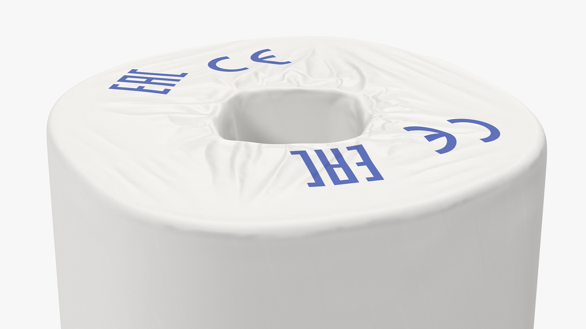 3D Individually Wrapped Toilet Paper Roll model