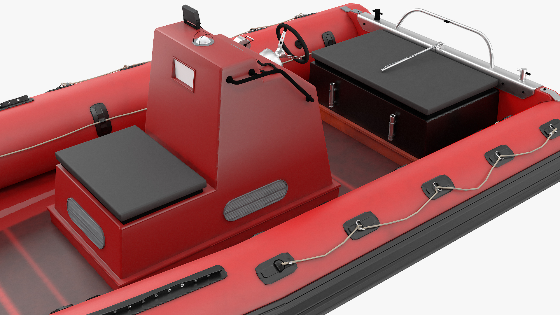 Inflatable Rescue Boat 3D