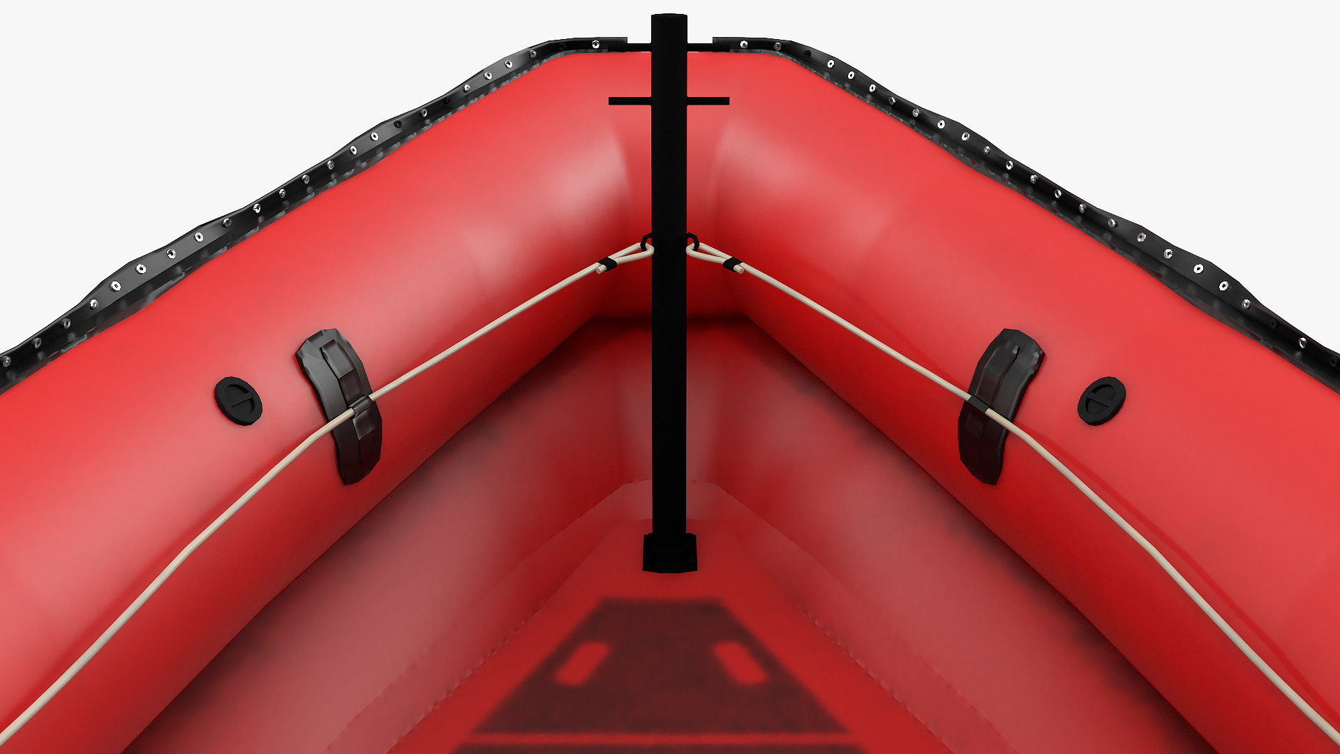Inflatable Rescue Boat 3D