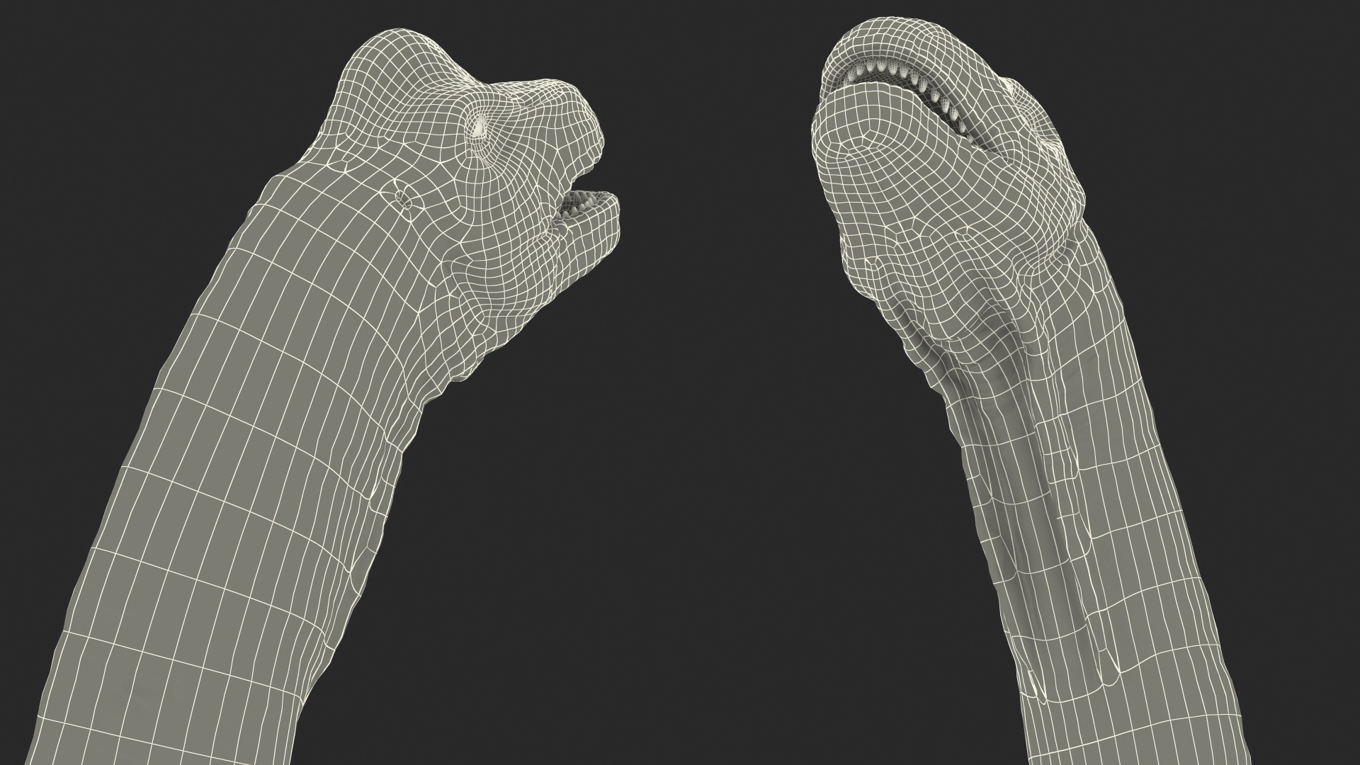 Brachiosaurus Altithorax 3D model