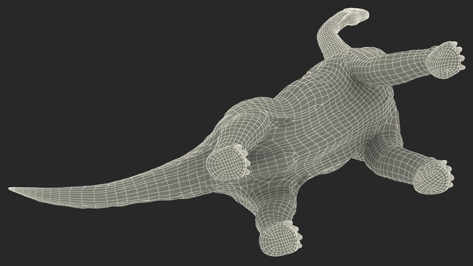 Brachiosaurus Altithorax 3D model