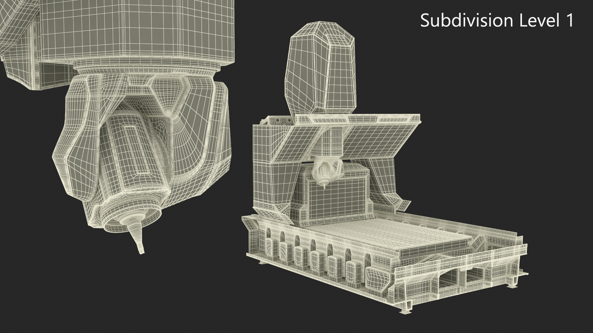 3D Internal Tooling for DMU 200 CNC Milling Machine model