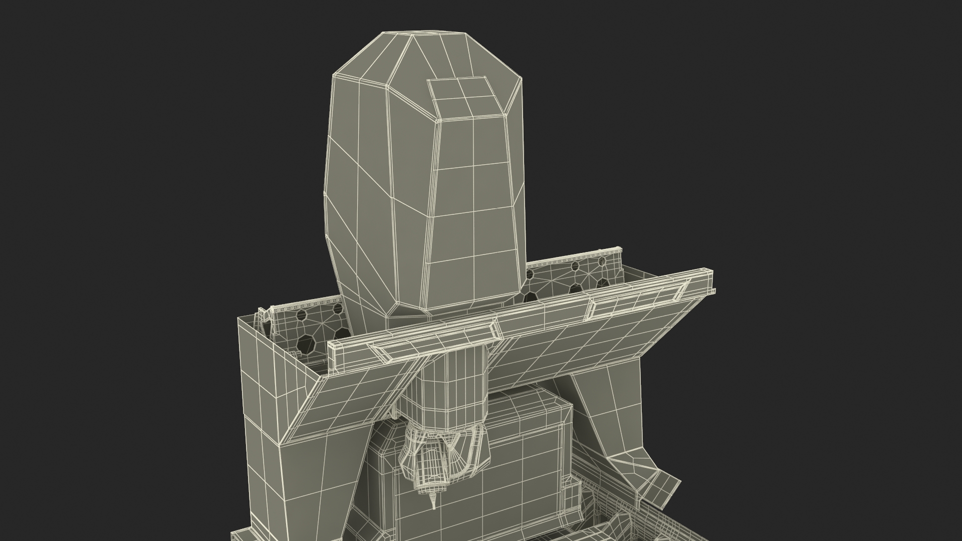 3D Internal Tooling for DMU 200 CNC Milling Machine model