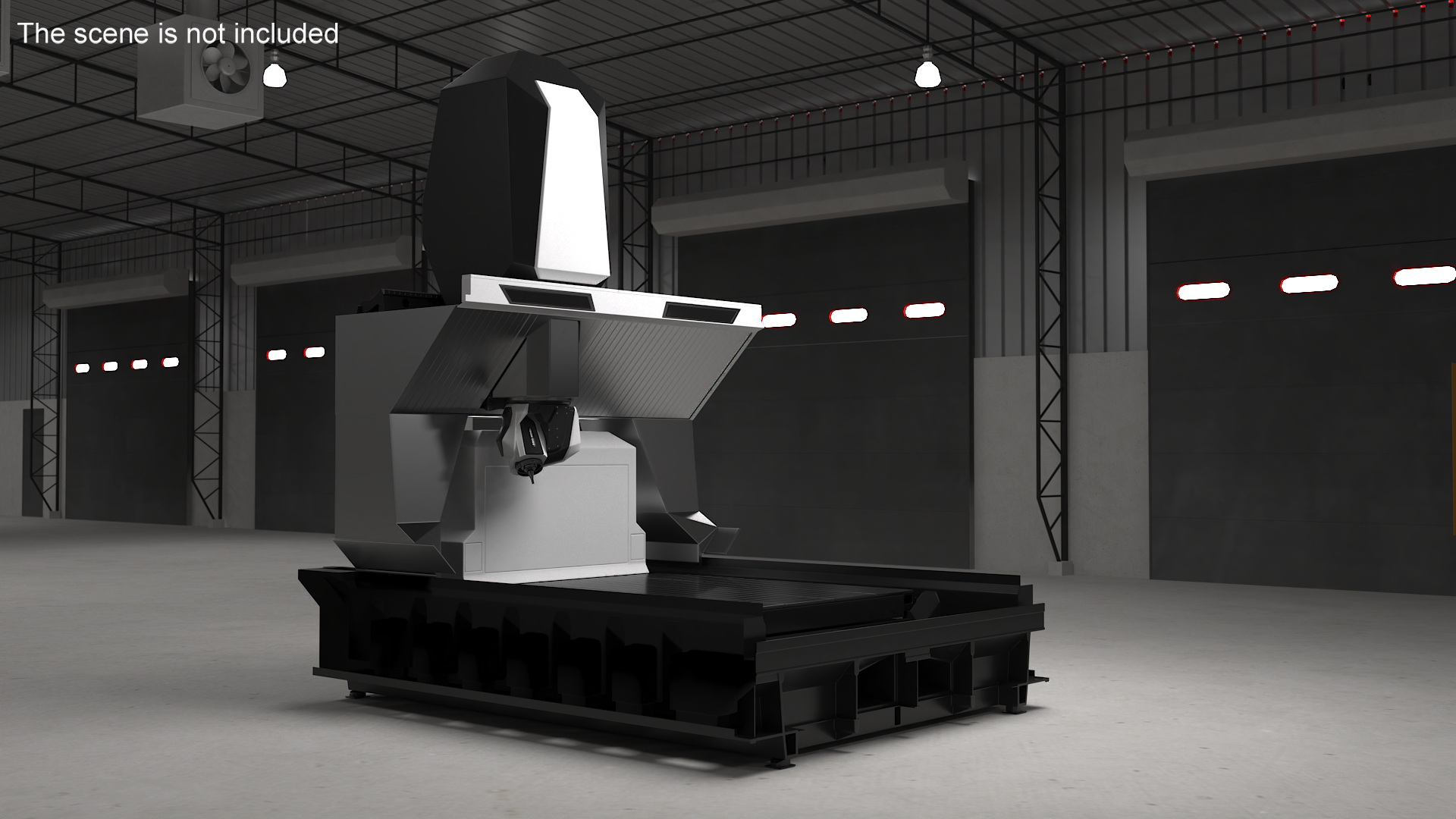 3D Internal Tooling for DMU 200 CNC Milling Machine model