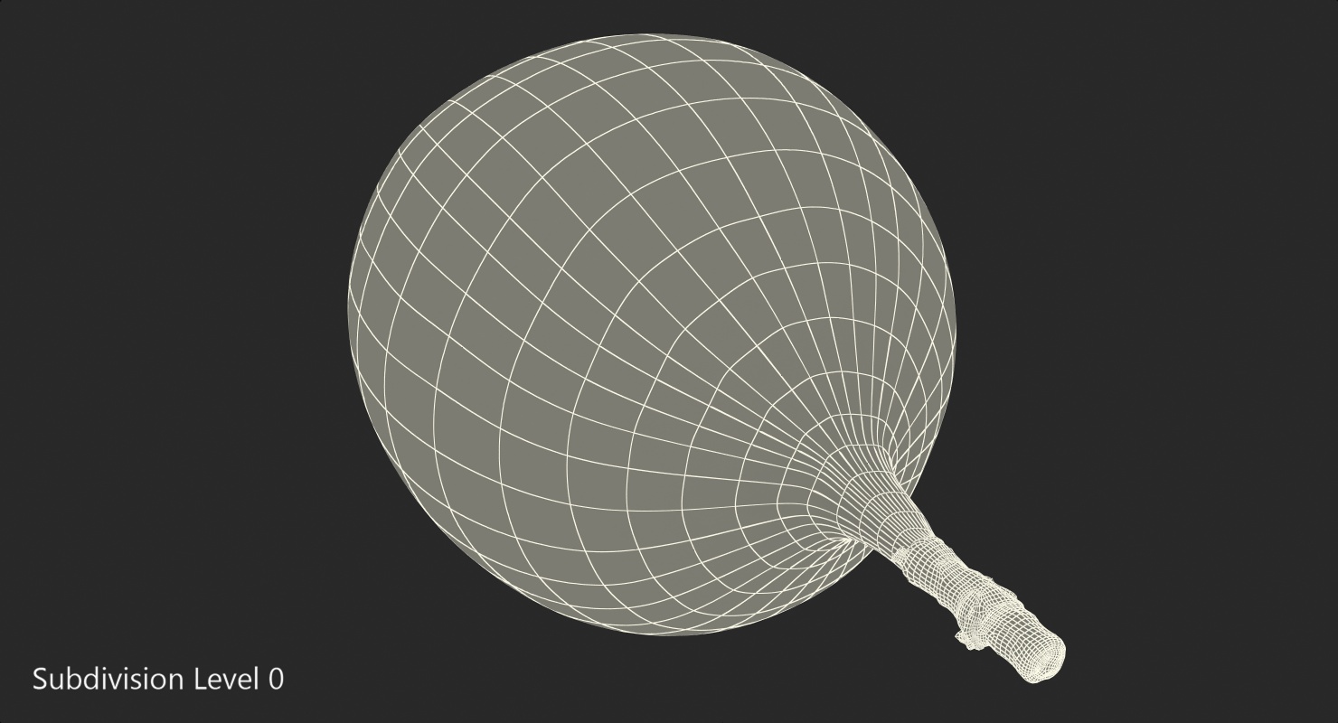 3D Exotic Fruit Granadilla model