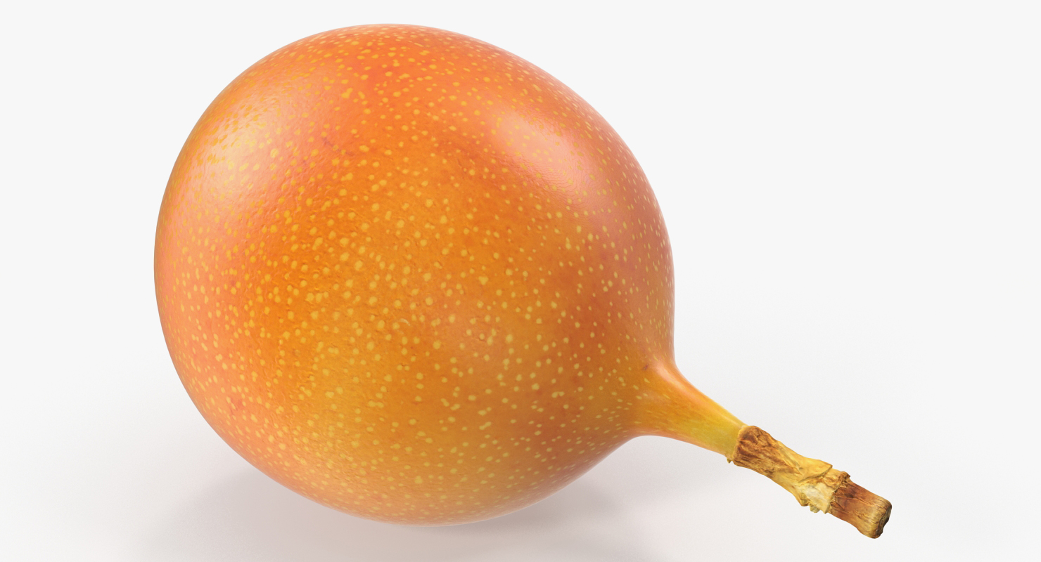 3D Exotic Fruit Granadilla model