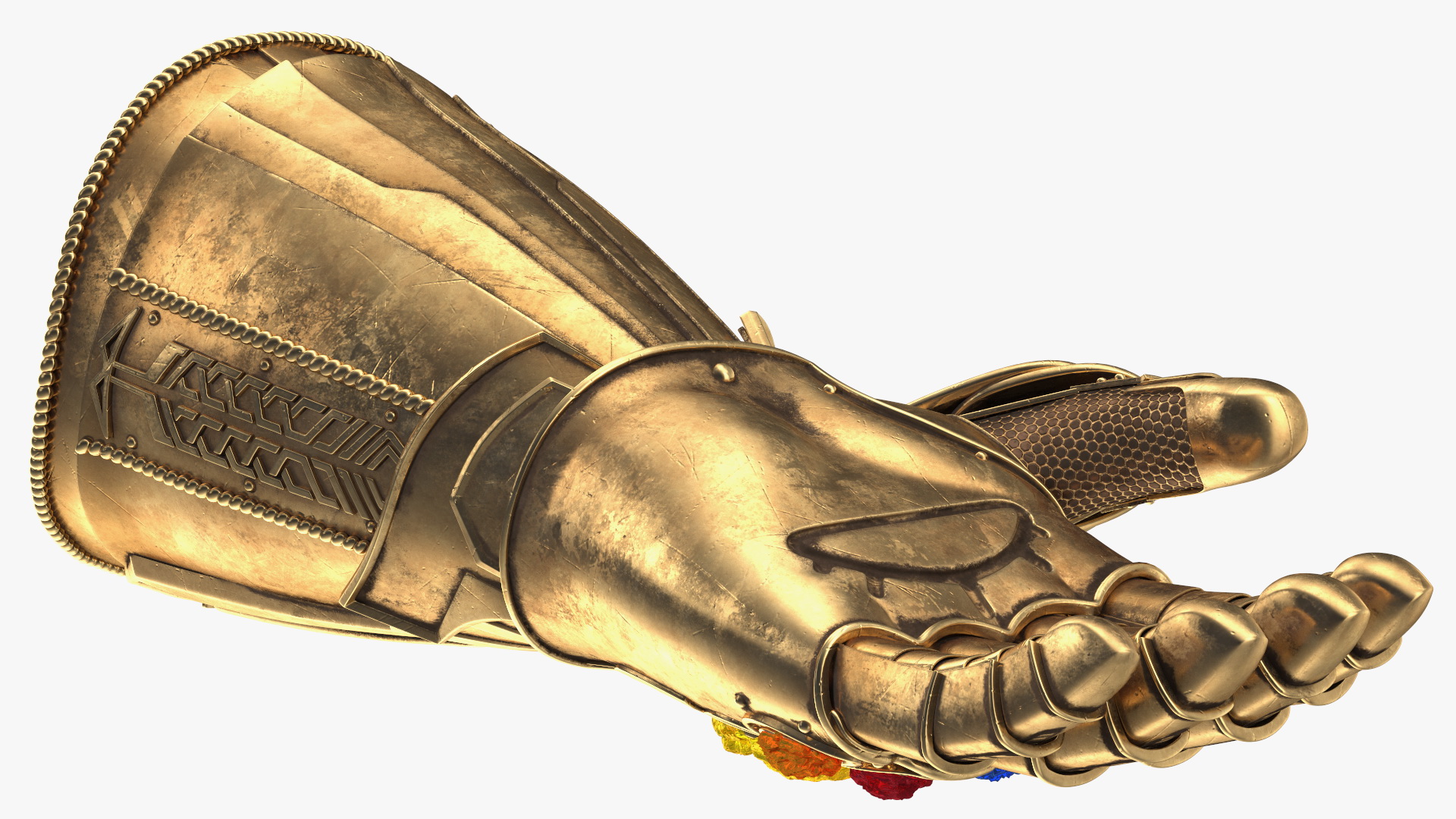 Infinity Gauntlet Rigged 3D model