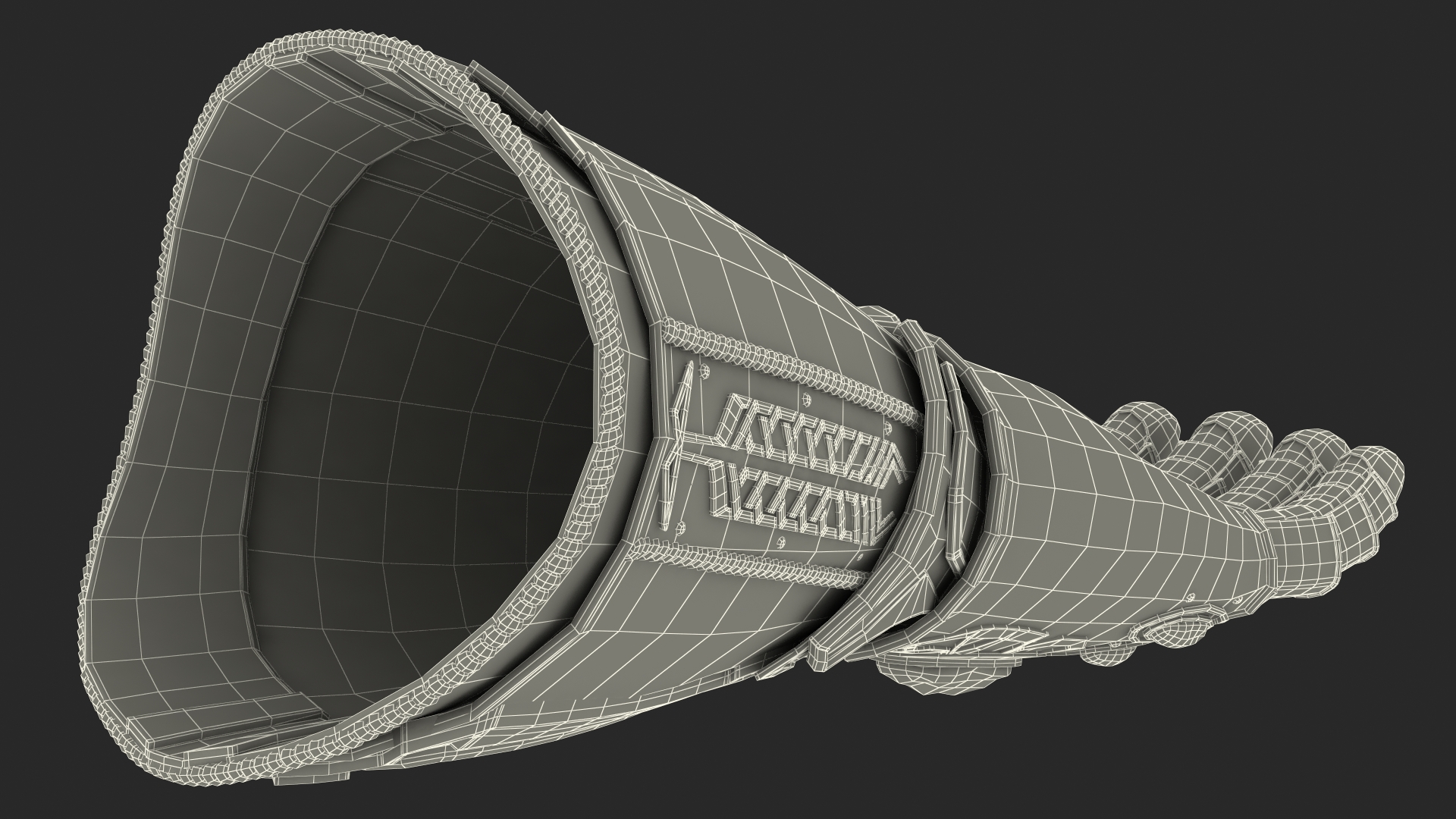 Infinity Gauntlet Rigged 3D model