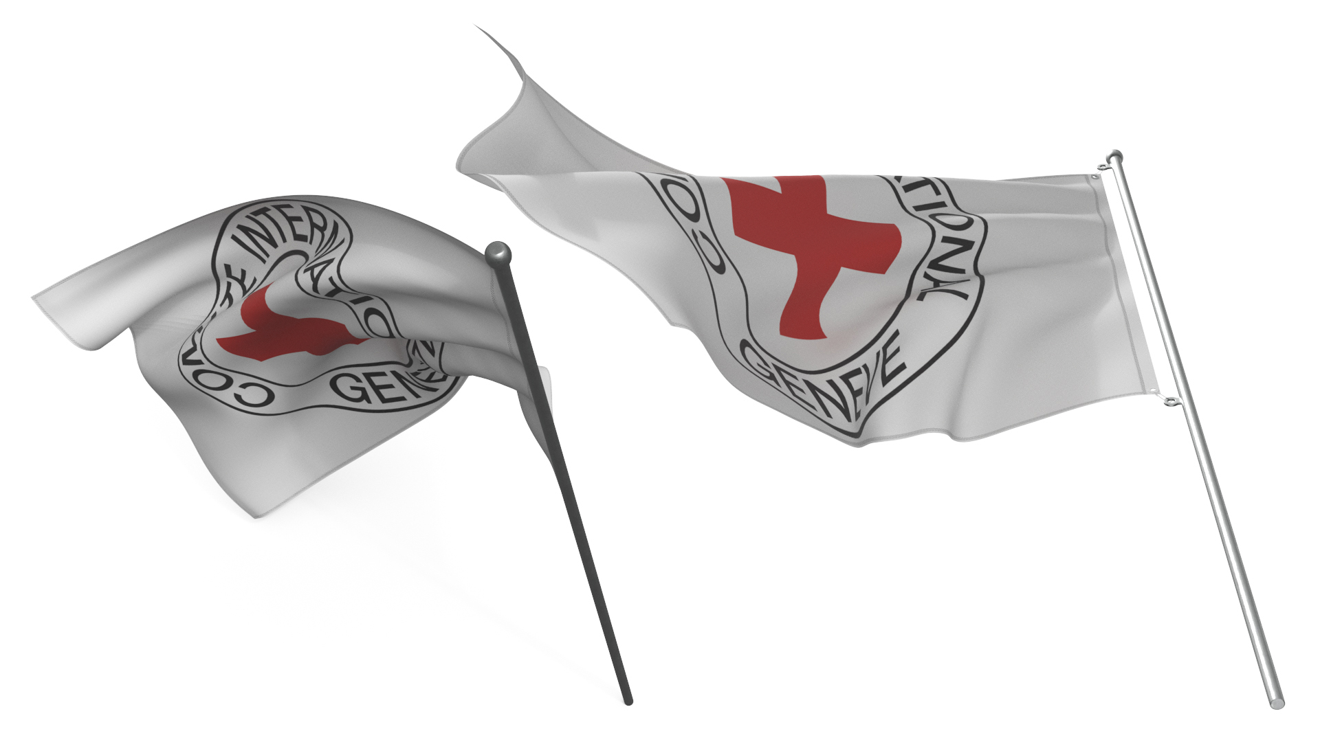 International Committee Red Cross Flag - view 3
