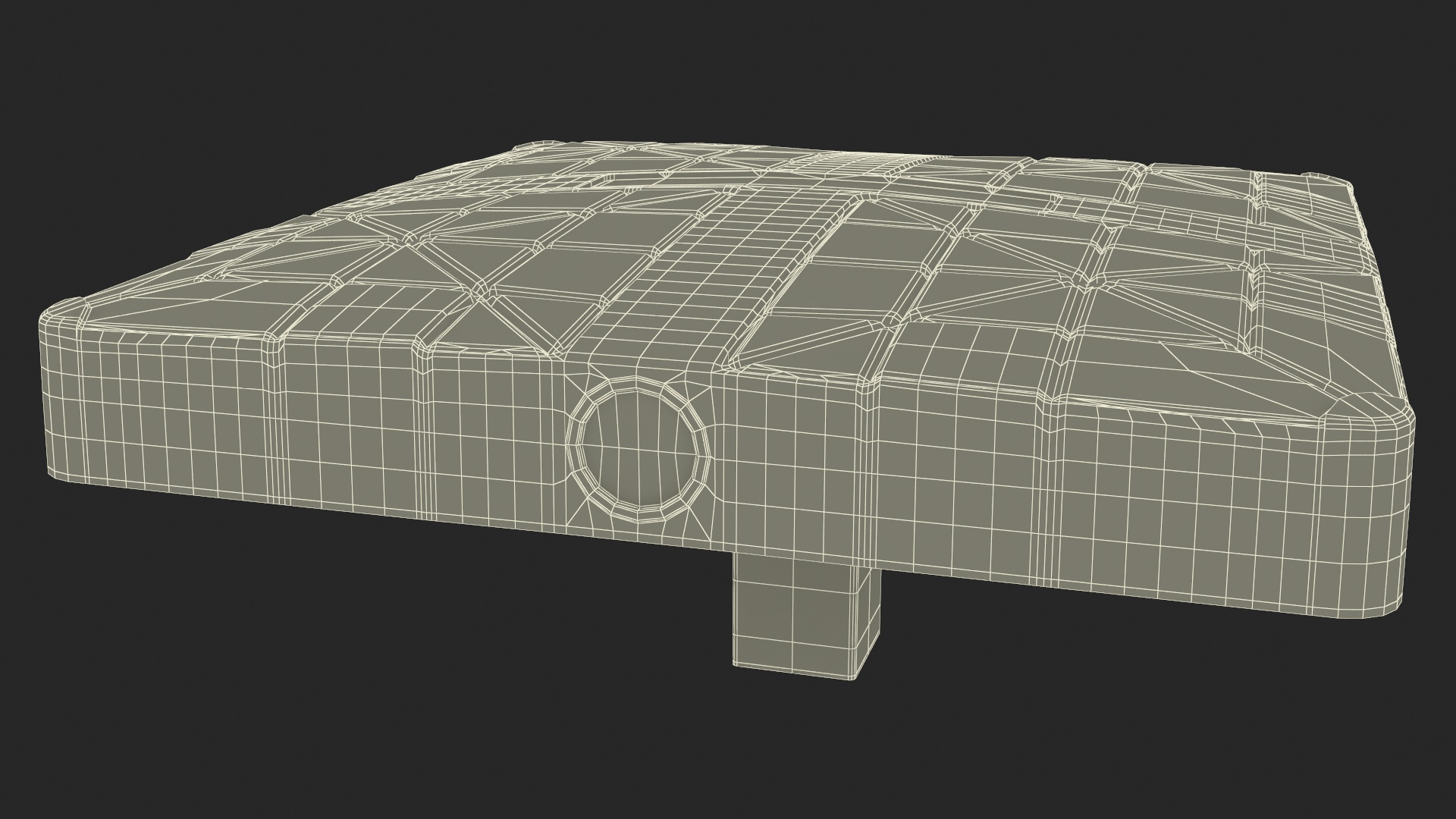 3D model Baseball Base 15inch