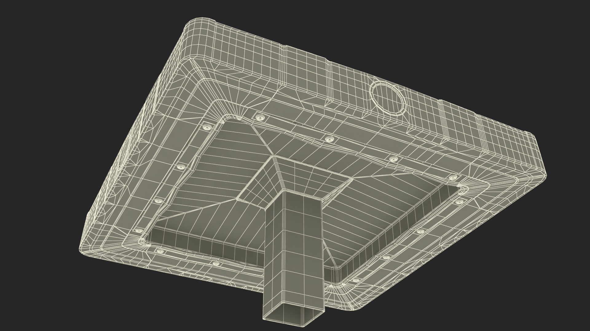 3D model Baseball Base 15inch