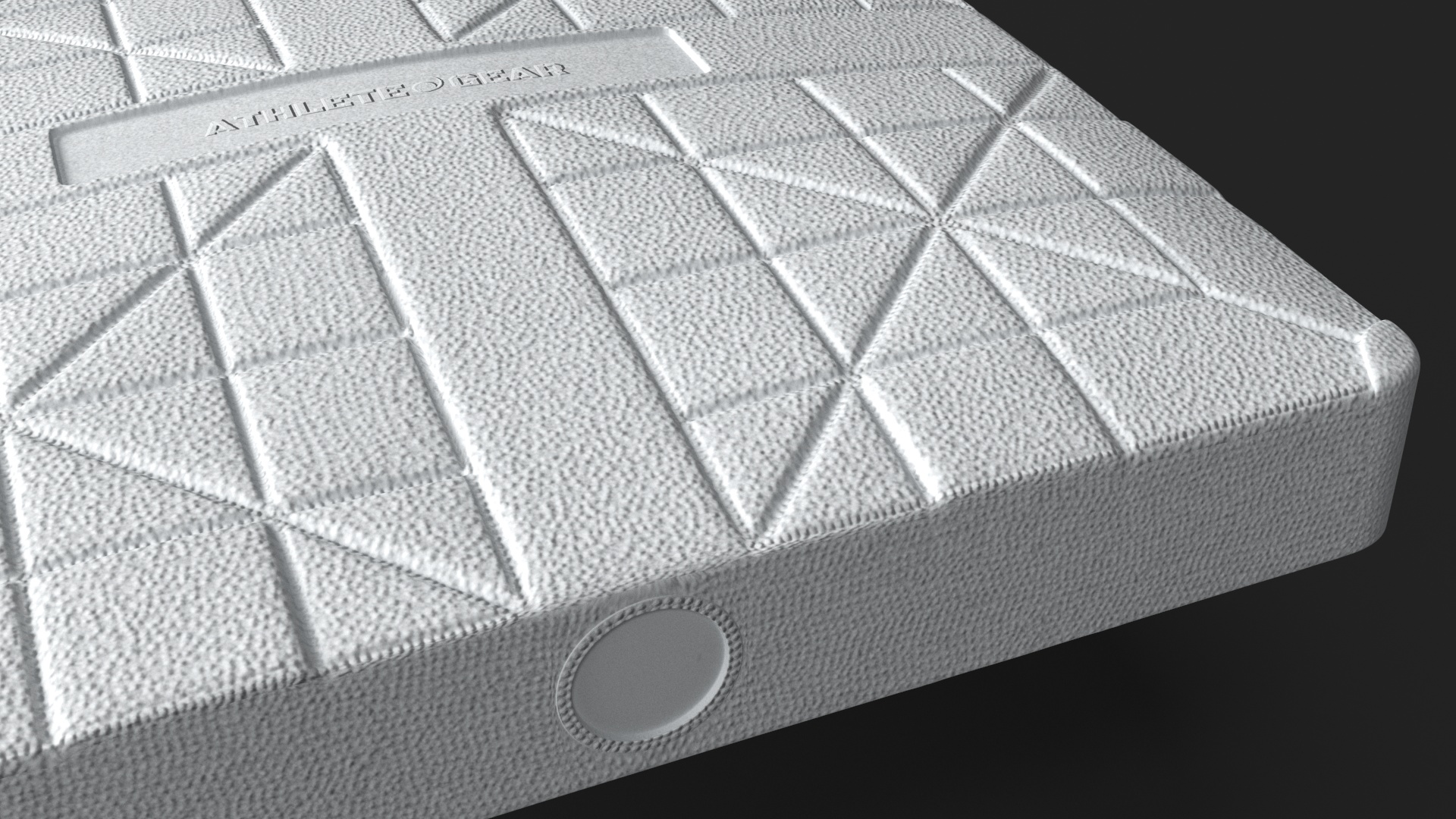 3D model Baseball Base 15inch
