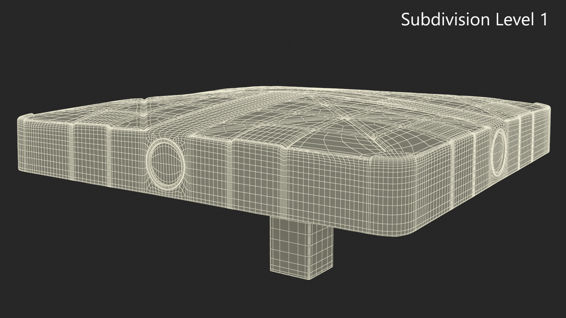 3D model Baseball Base 15inch