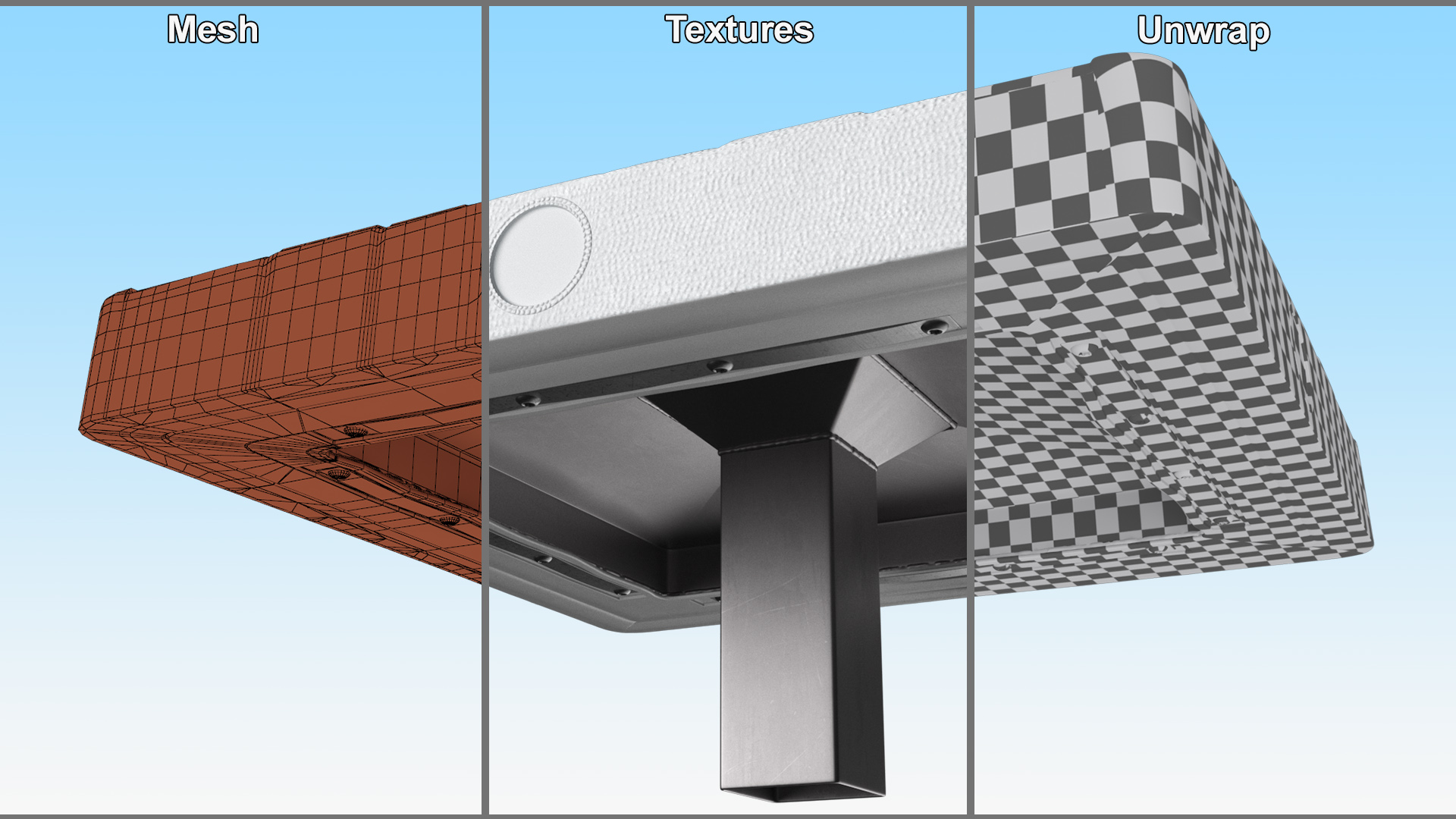 3D model Baseball Base 15inch