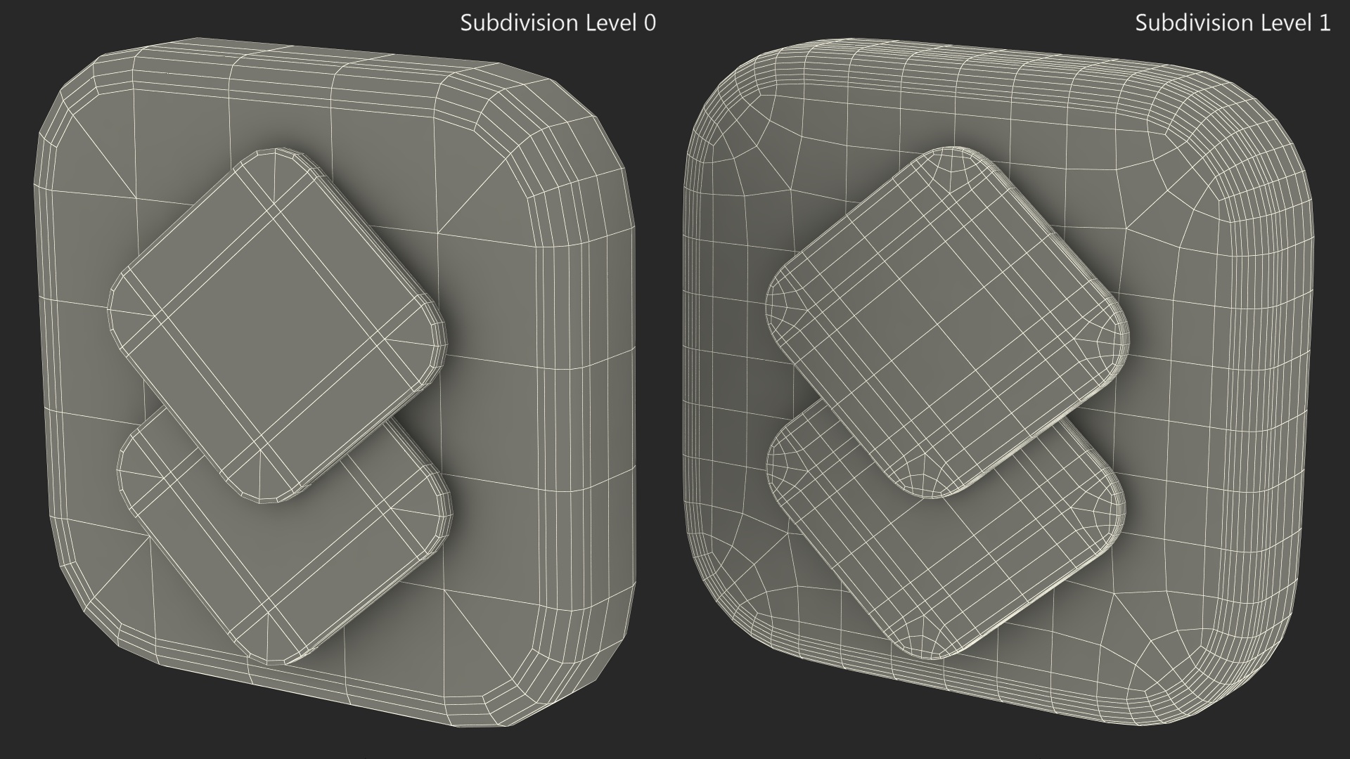 3D model iPhone iOS Shortcuts Icon
