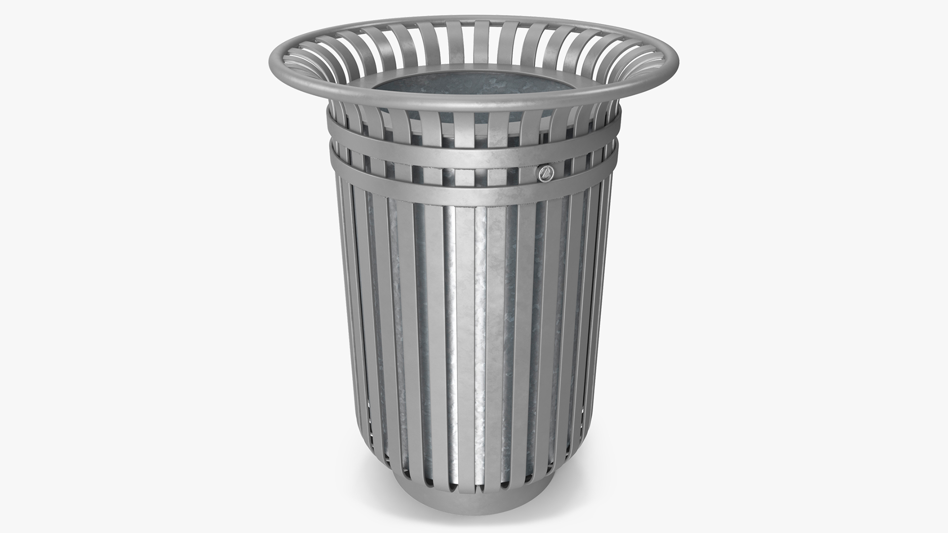 3D model Tulip Shaped Street Litter Bin