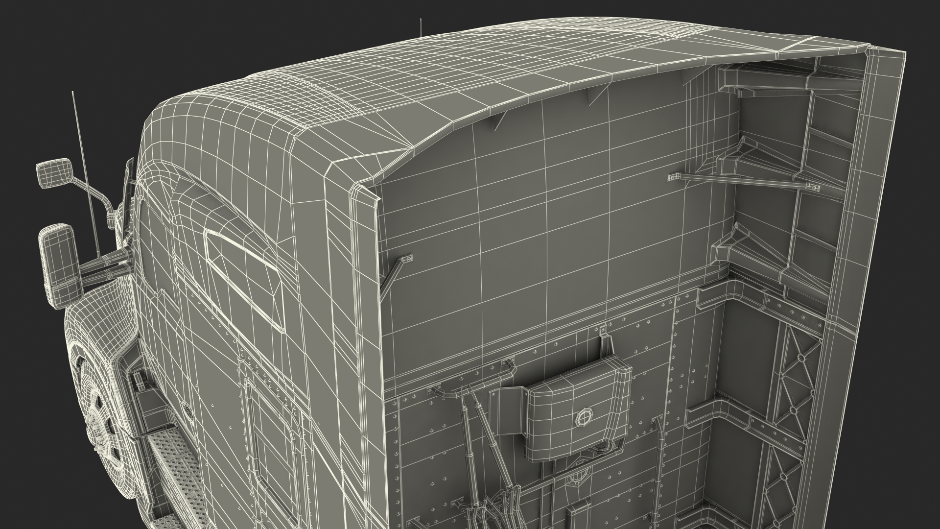 New Generation Truck Rigged 3D