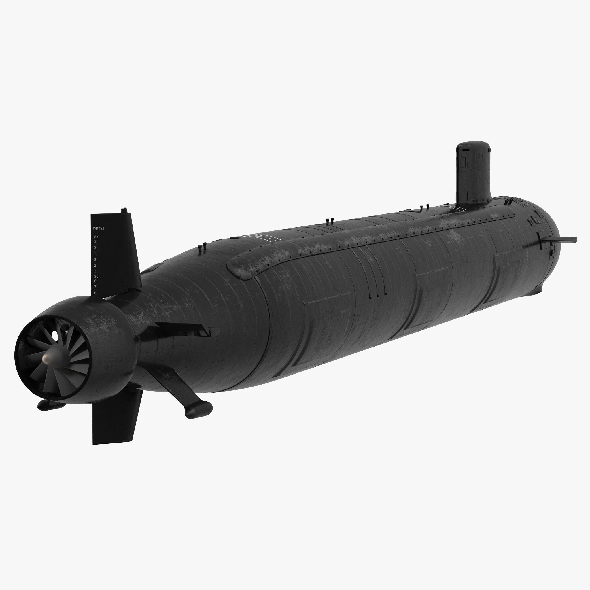 Virginia class Submarine, view 6