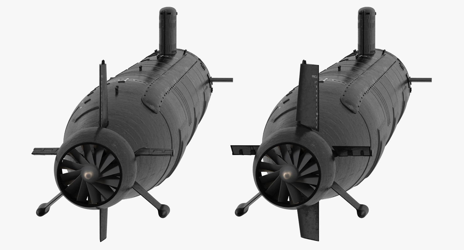Virginia class Submarine SSN 774 3D