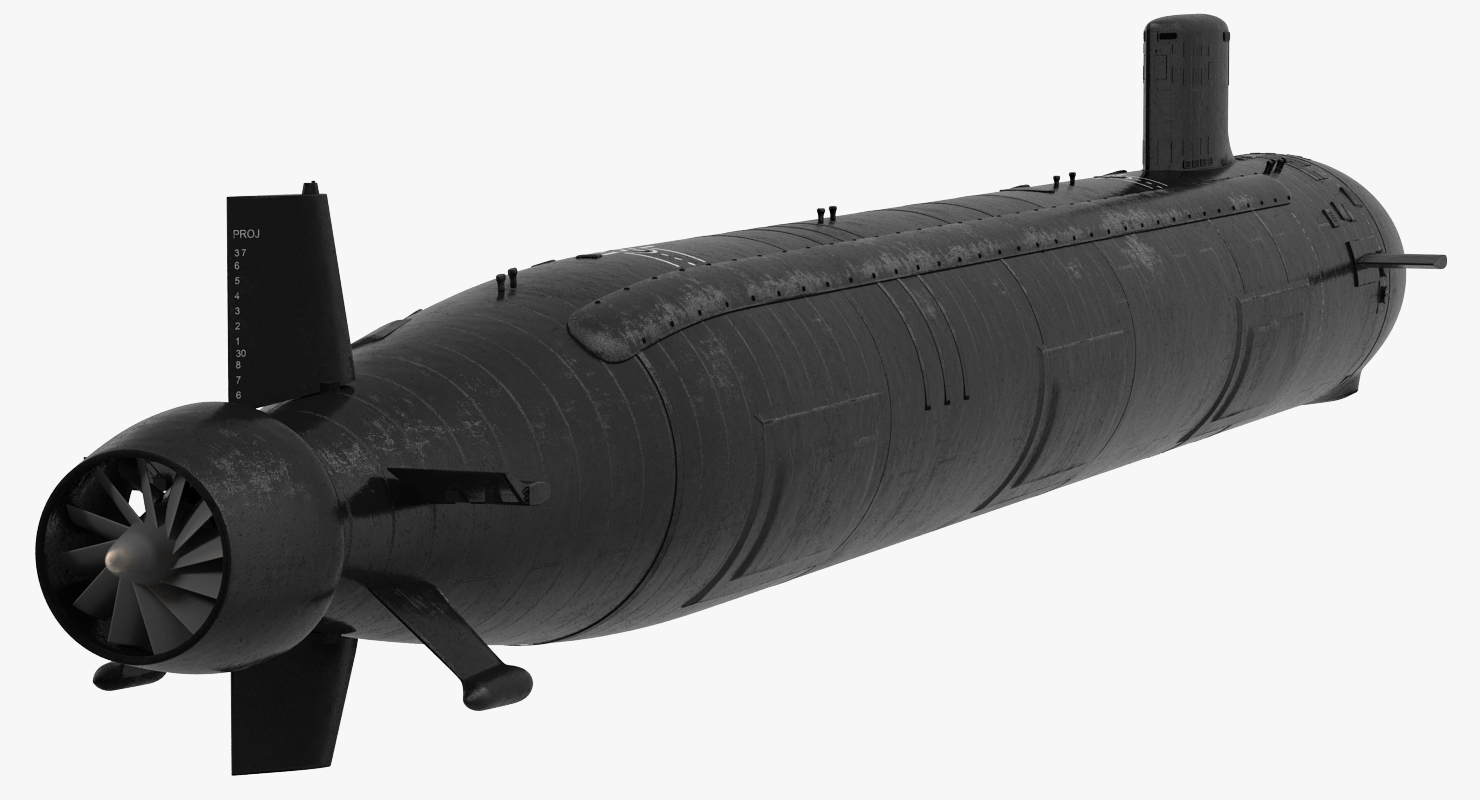 Virginia class Submarine SSN 774 3D
