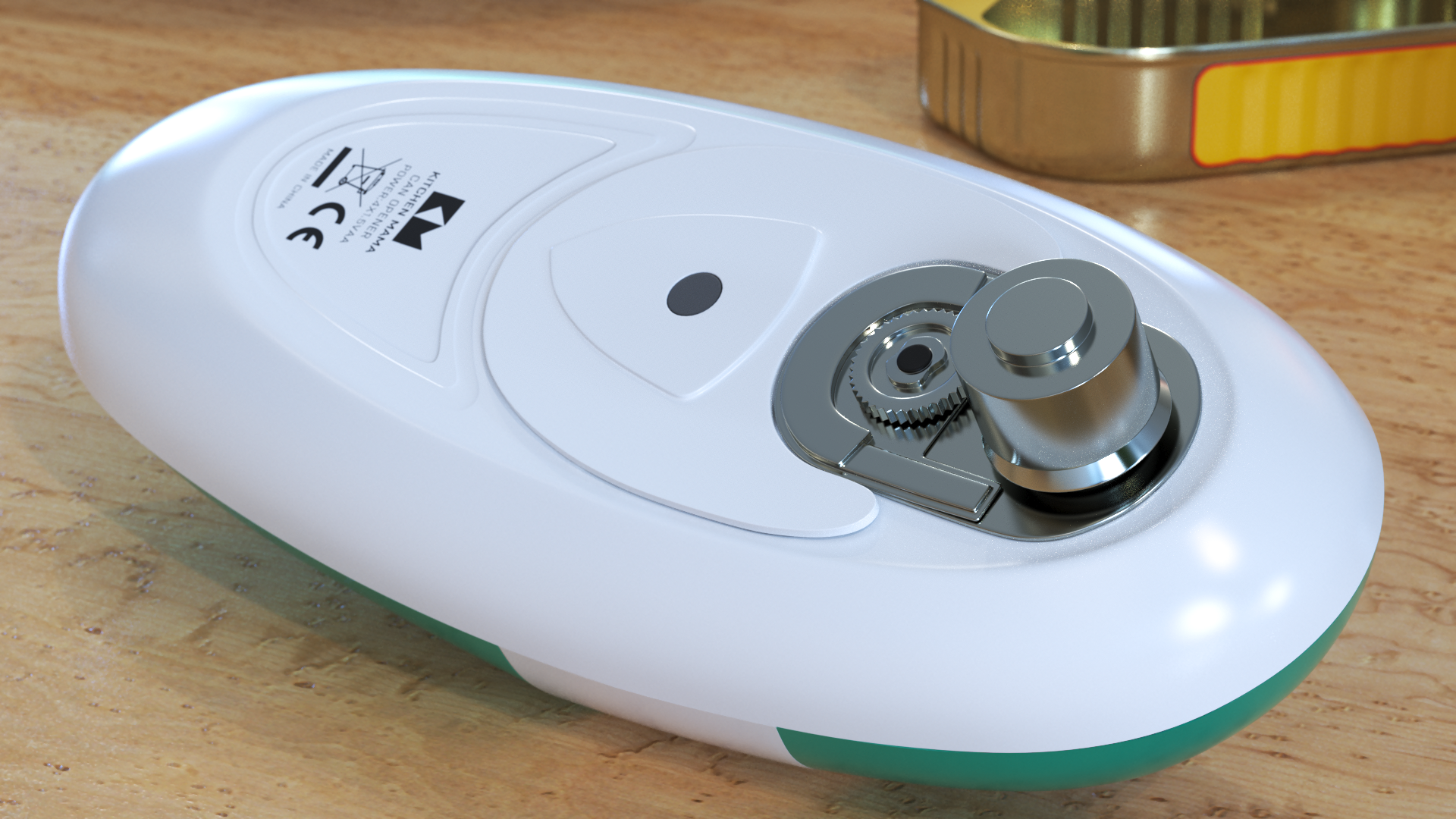 Automatic Tin Opener Kitchen Mama Green, view 5