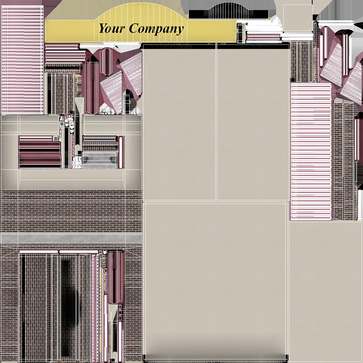 Ground Floor Little Shop 3D model