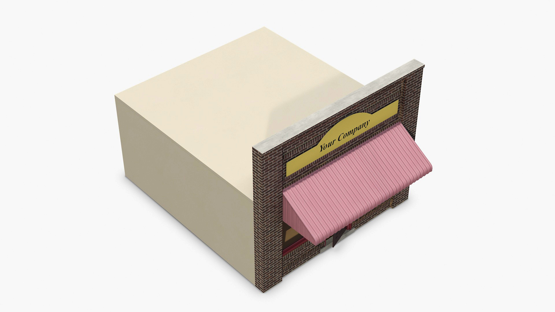 Ground Floor Little Shop 3D model