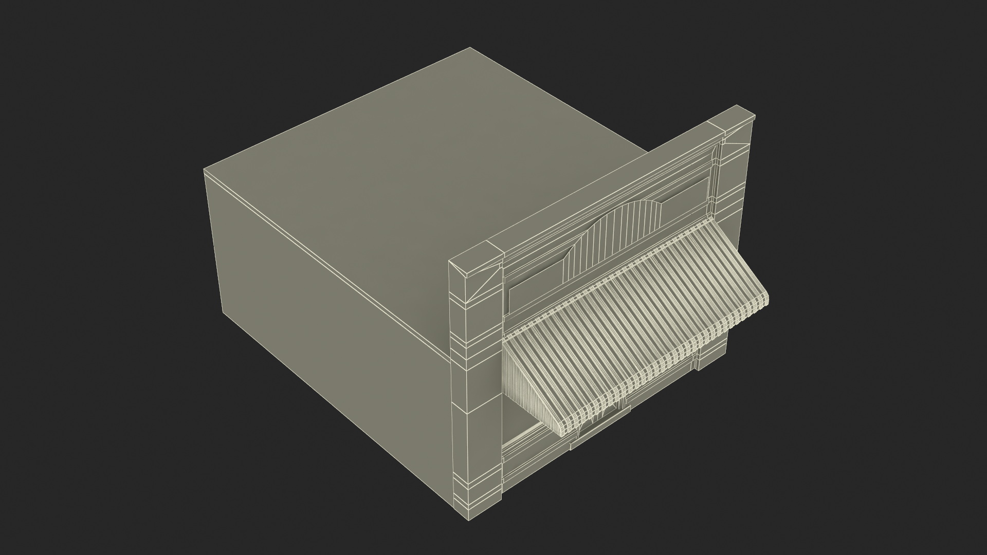 Ground Floor Little Shop 3D model