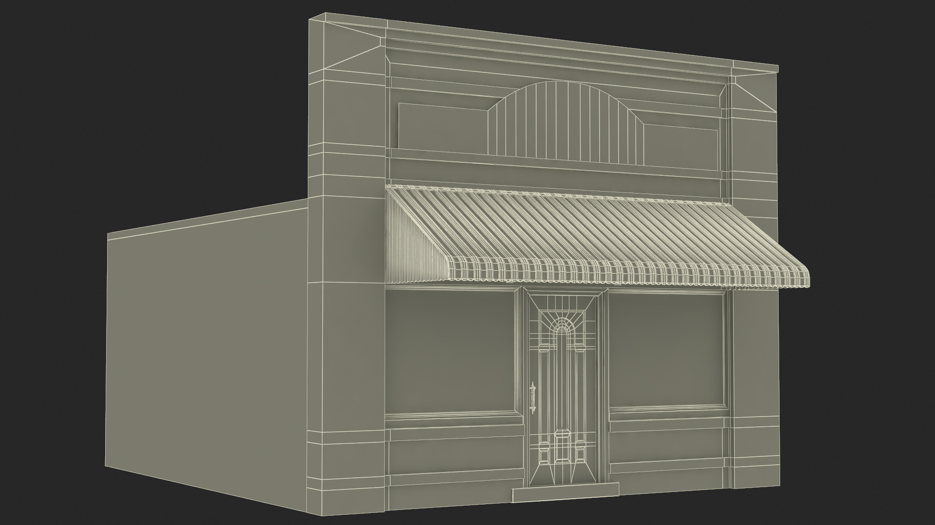 Ground Floor Little Shop 3D model