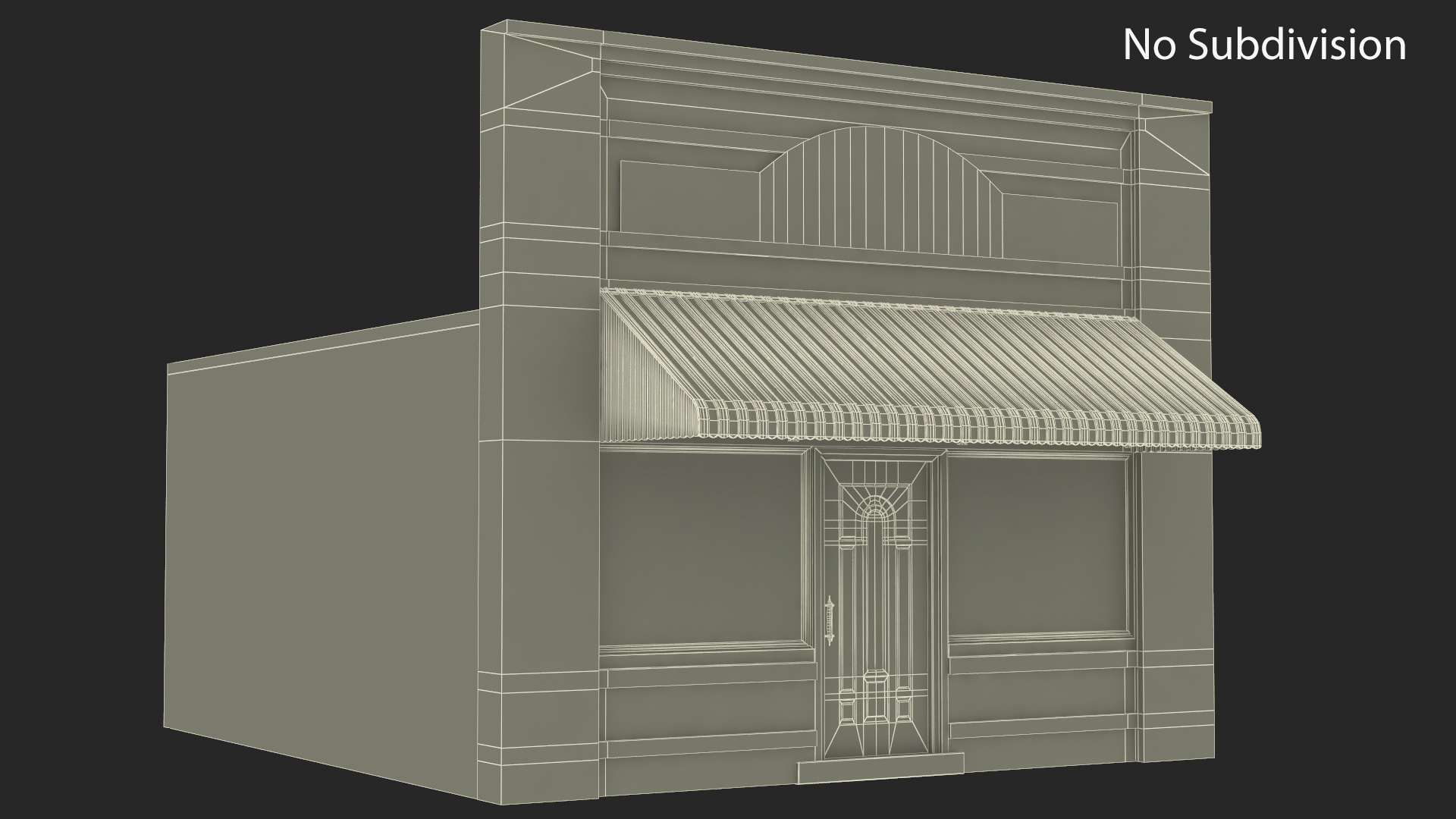 Ground Floor Little Shop 3D model