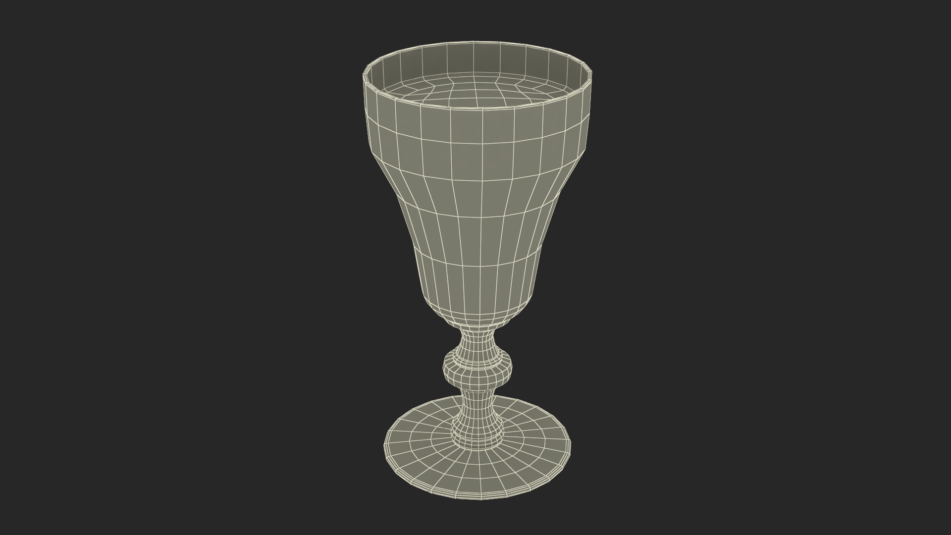 Eggnog Glass 3D