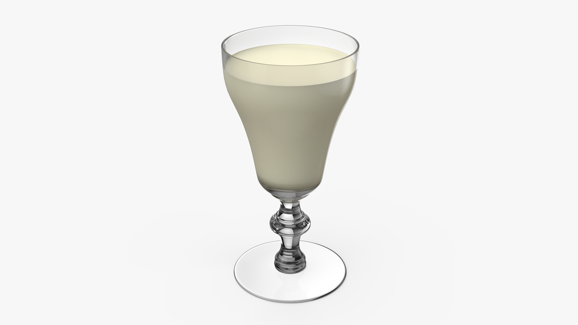 Eggnog Glass 3D